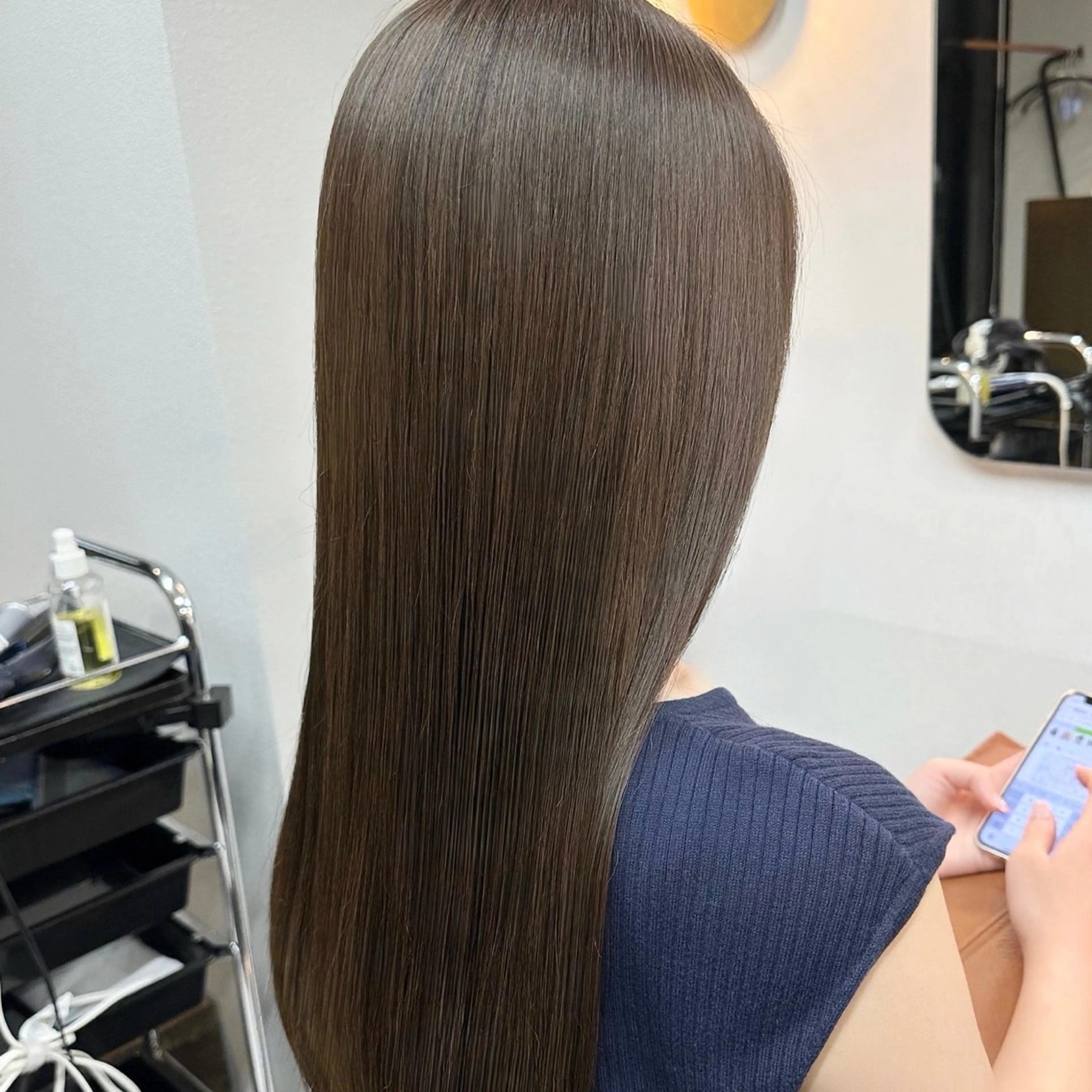 💎美髪縮毛矯正💎 ＋ カット ＋ 🕯️N.4stepトリートメント🐚の写真