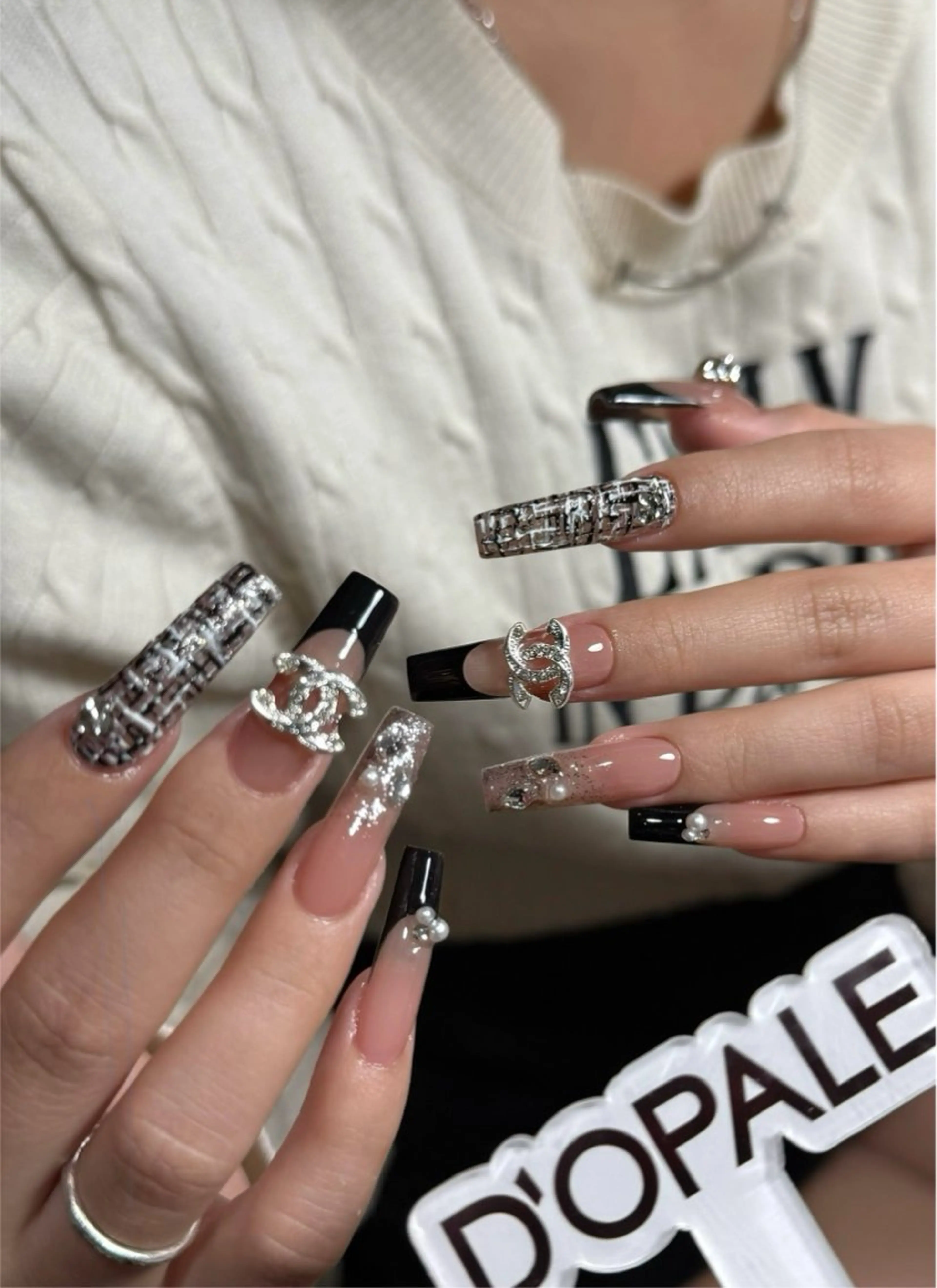 ネイル ハンドネイル D‘OPALEサロン所属・トパサロン 上野kkのネイルデザイン