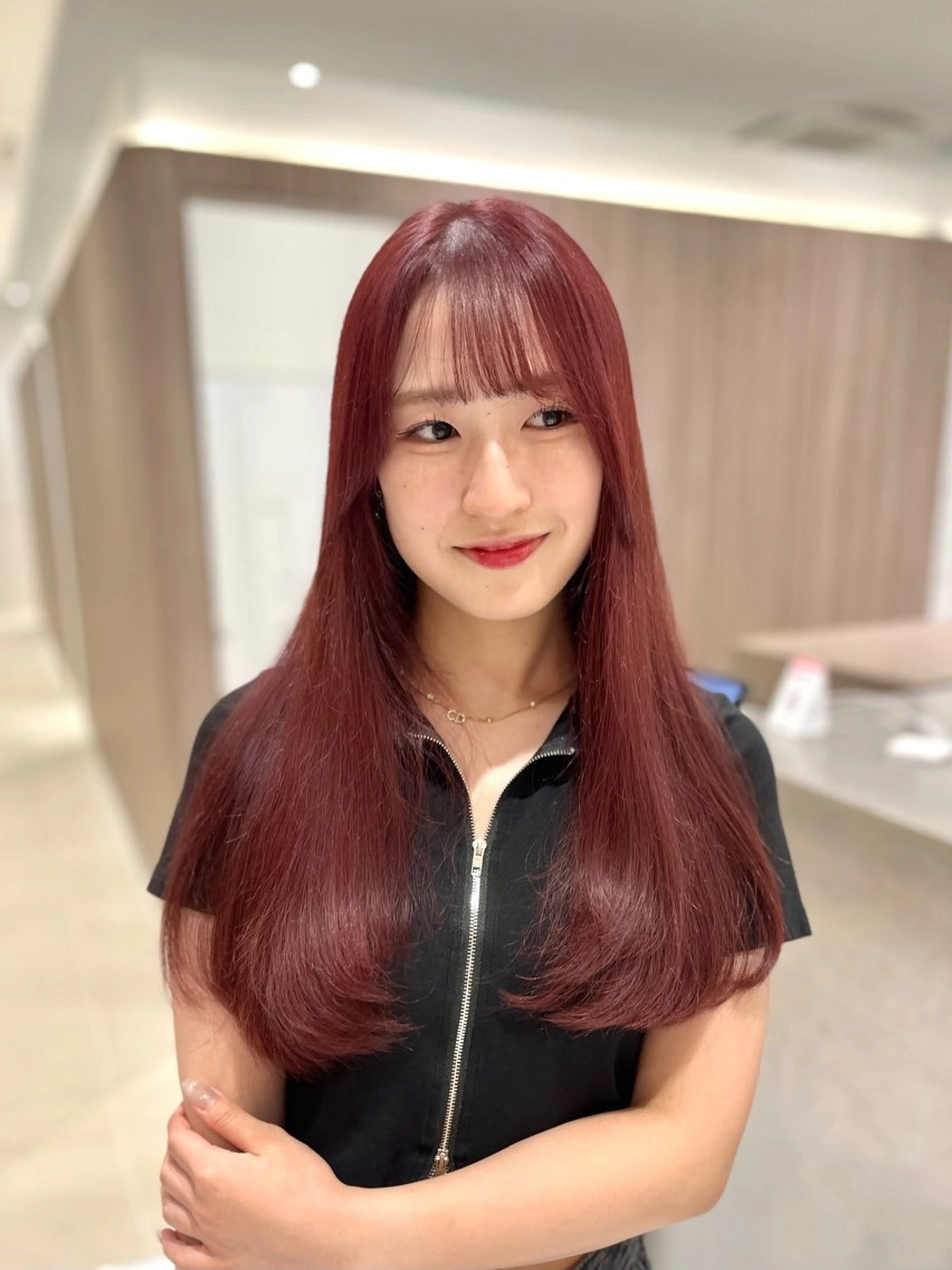 【❣️ ミニモ学割限定❣️早い者勝ち】ブリーチありorなしダブルカラー♡+保湿トリートメント🫧の写真