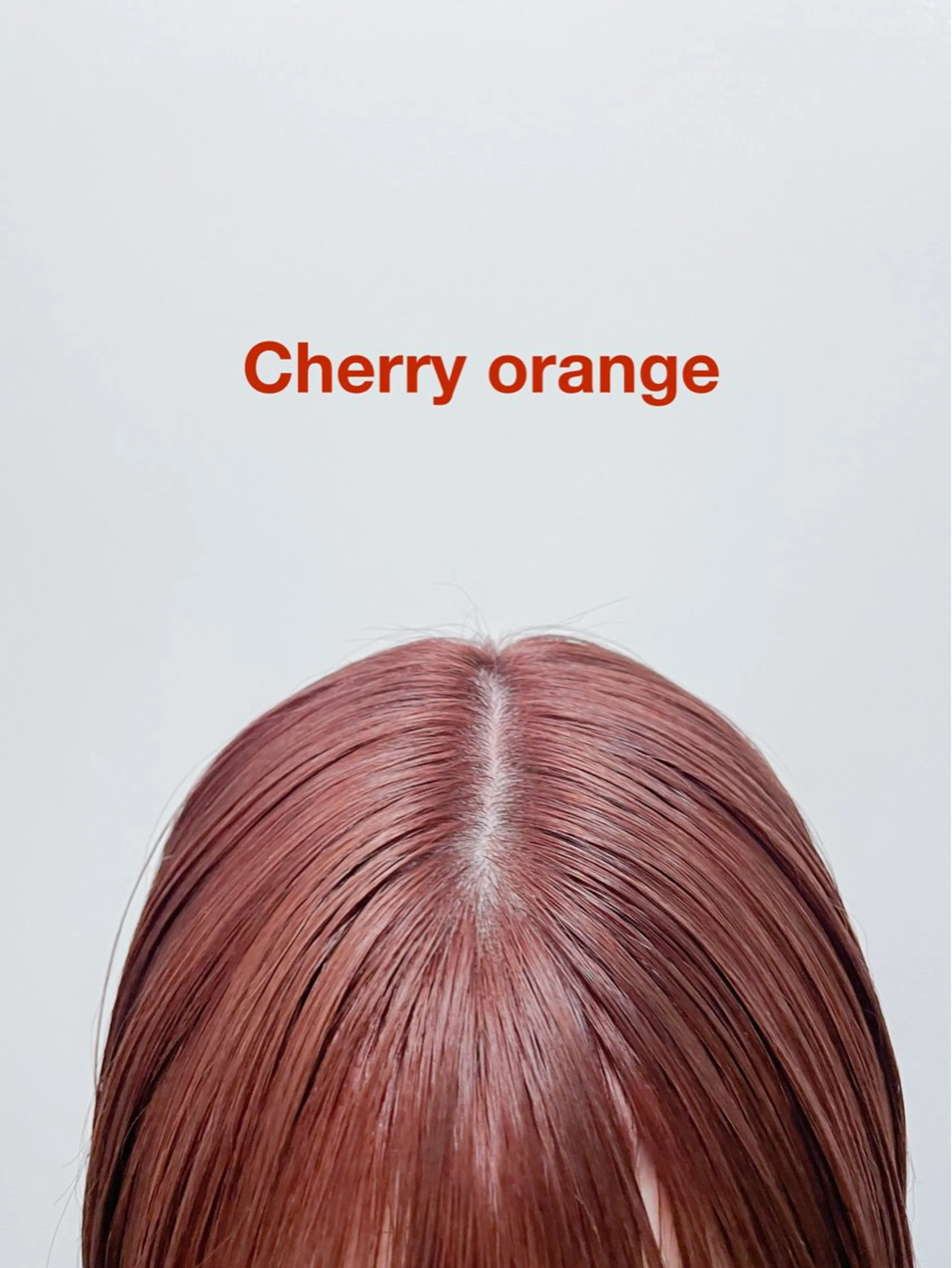 ミディアム カラー オレンジ ヘアカラー Takuma Suzuki中目黒のヘアスタイル