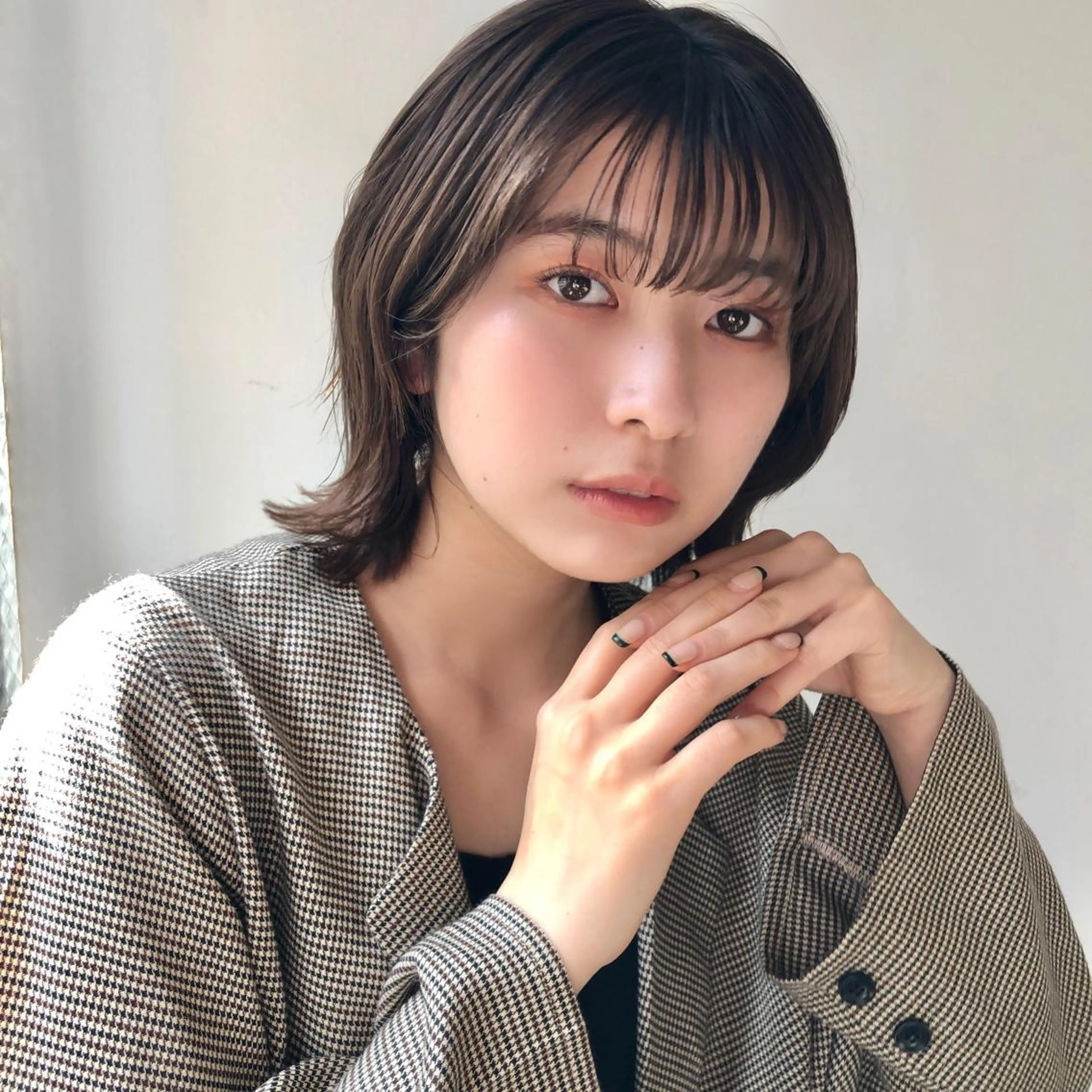 ミディアム カラー ヘアカラー トリートメント 🫧tomoka 透明感カラー🫧のヘアスタイル