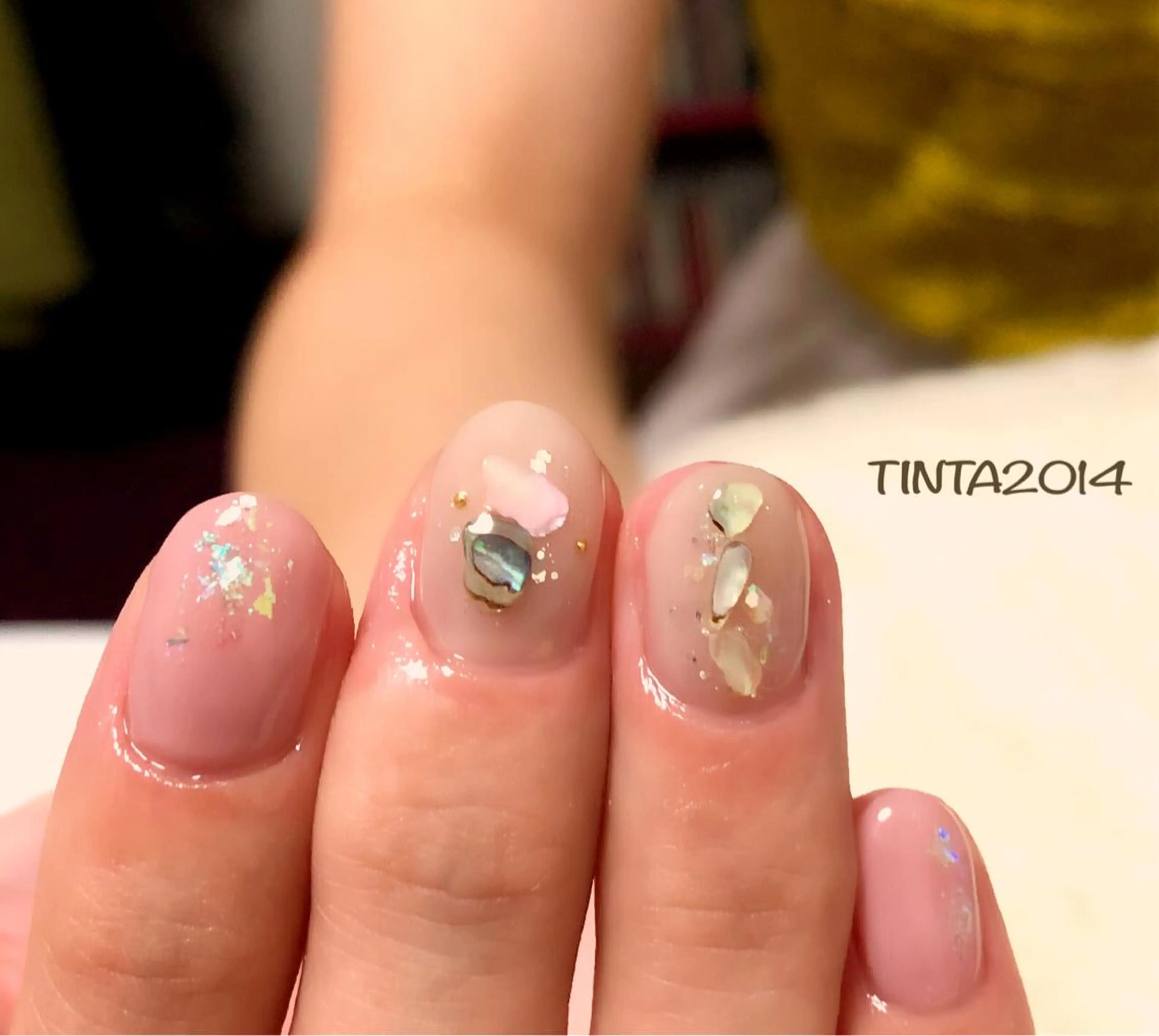 ネイル キラキラネイル ネイルサロン ティンタ所属・馬場 典子のネイルデザイン