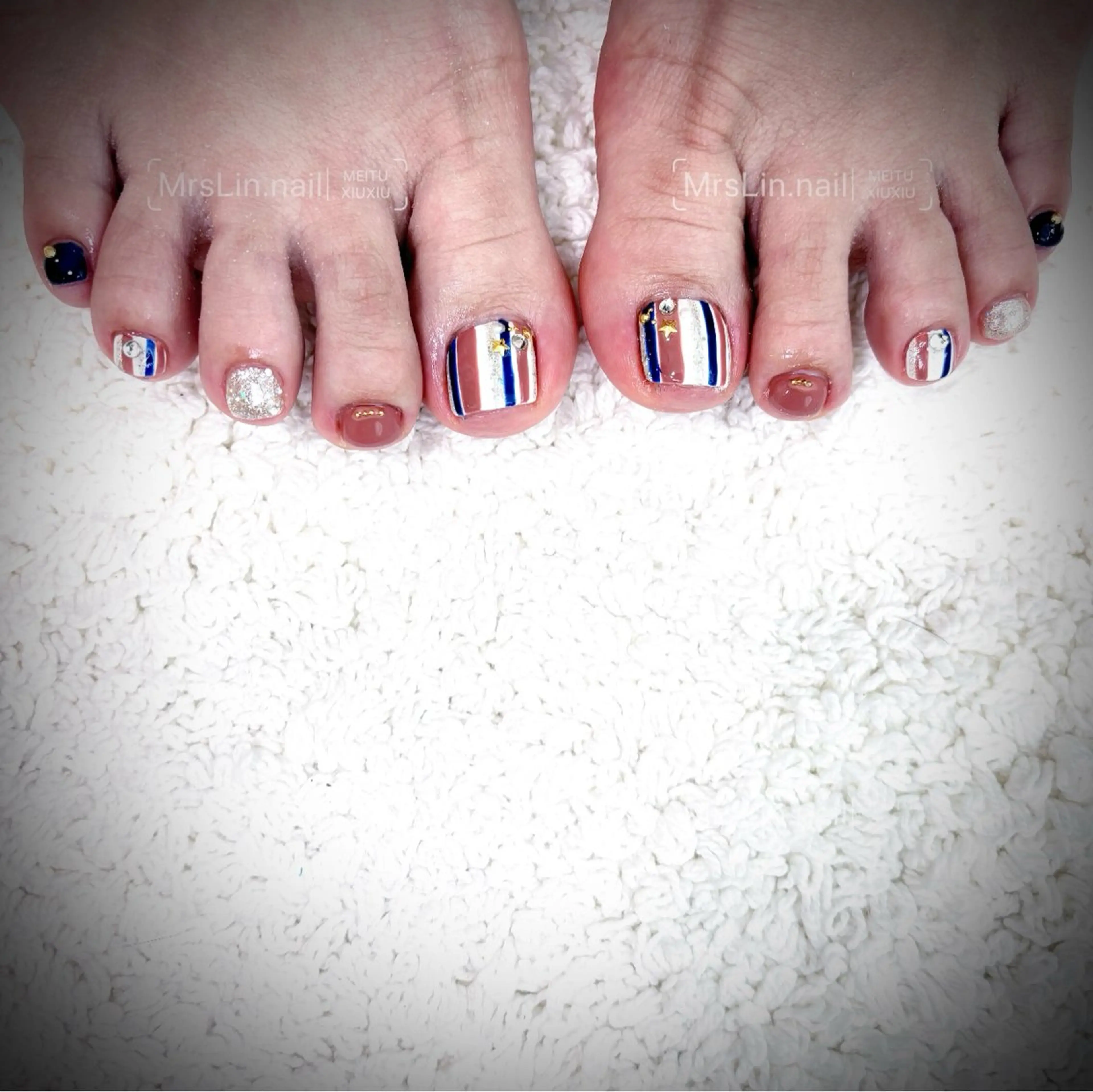 ネイル フットネイル Mrs Lin.nailのネイルデザイン