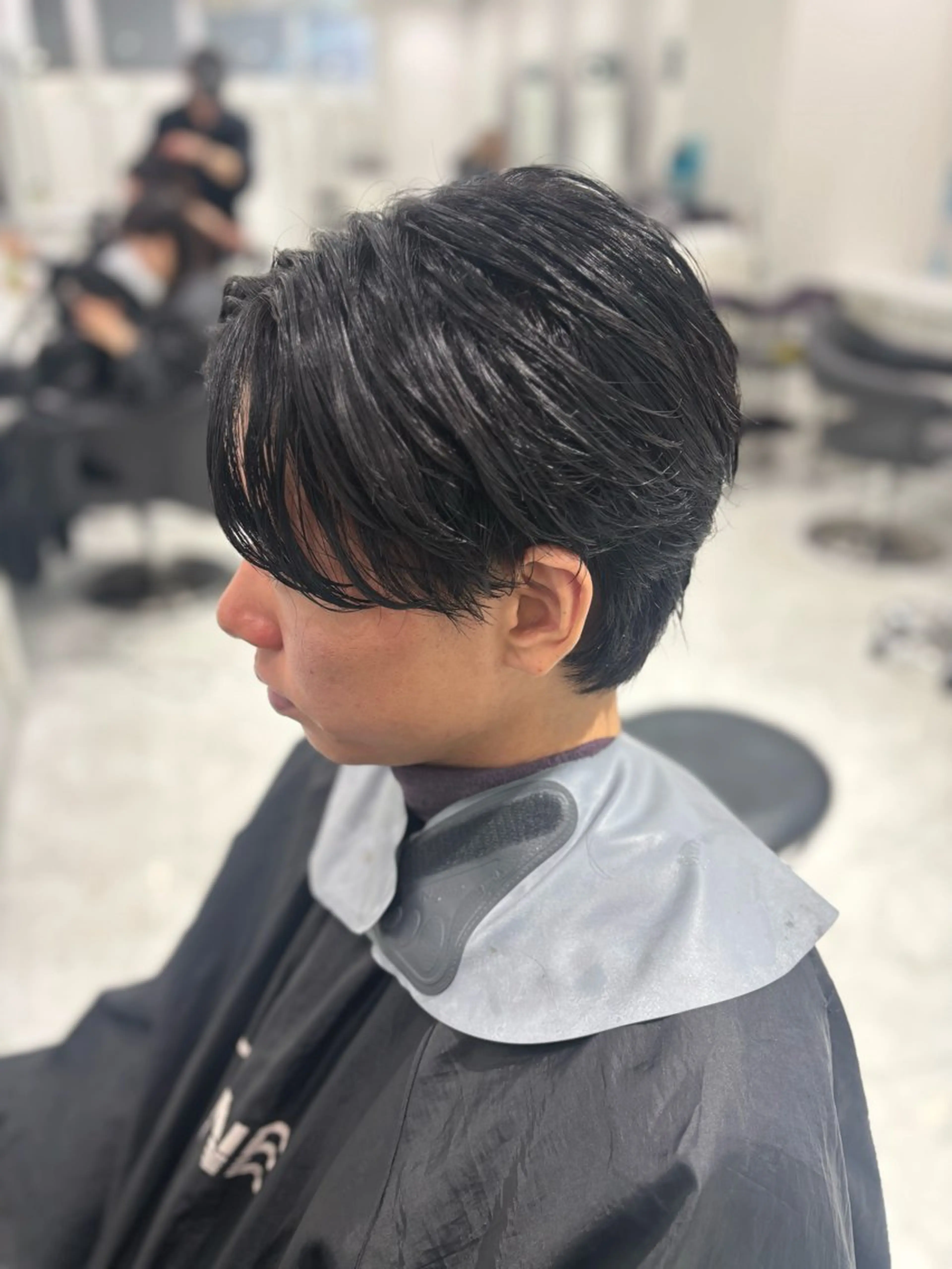 ショート メンズ カット パーマ ヘッドスパ ヘアセット 銀座/ショート/ メンズ/HINOKIのヘアスタイル