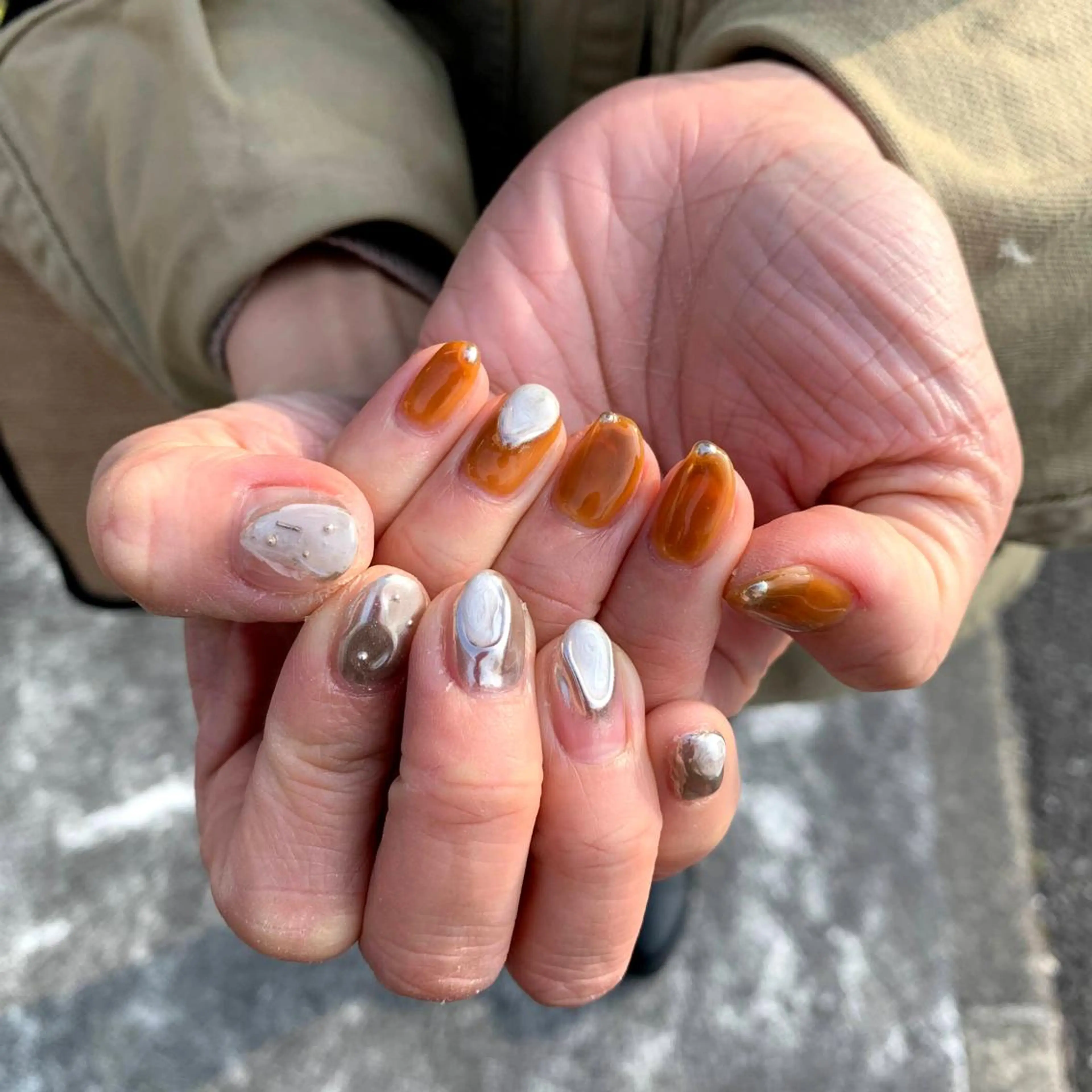 ネイル ハンドネイル HAIR & FACE EDGE（エッジ）所属・kiki ._.nailのマツエク・マツパデザイン