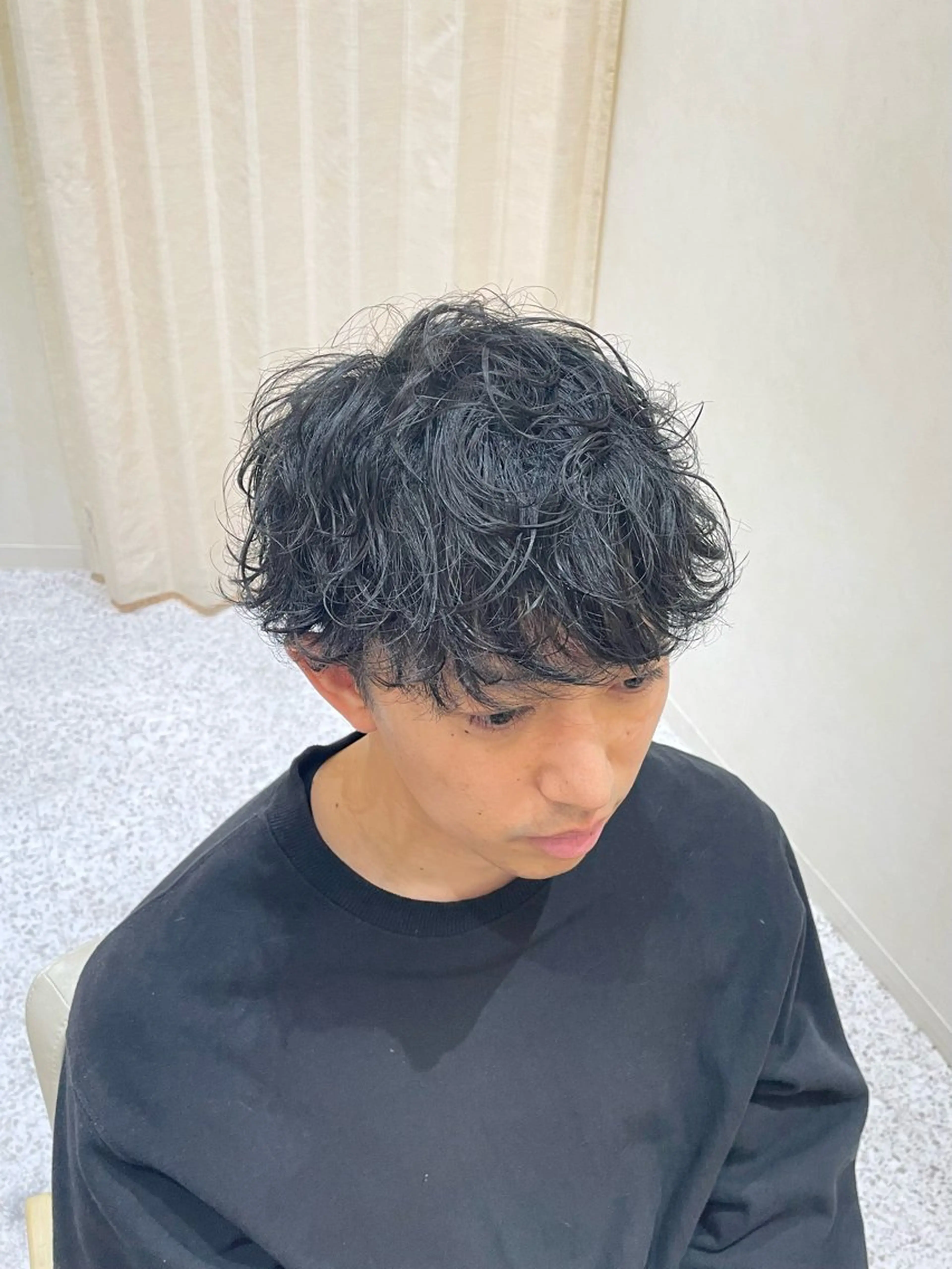 パーマ メンズ メンズパーマ 波巻きパーマ 🔹メンズ特化🔹 荻窪/YASUOKAのヘアスタイル