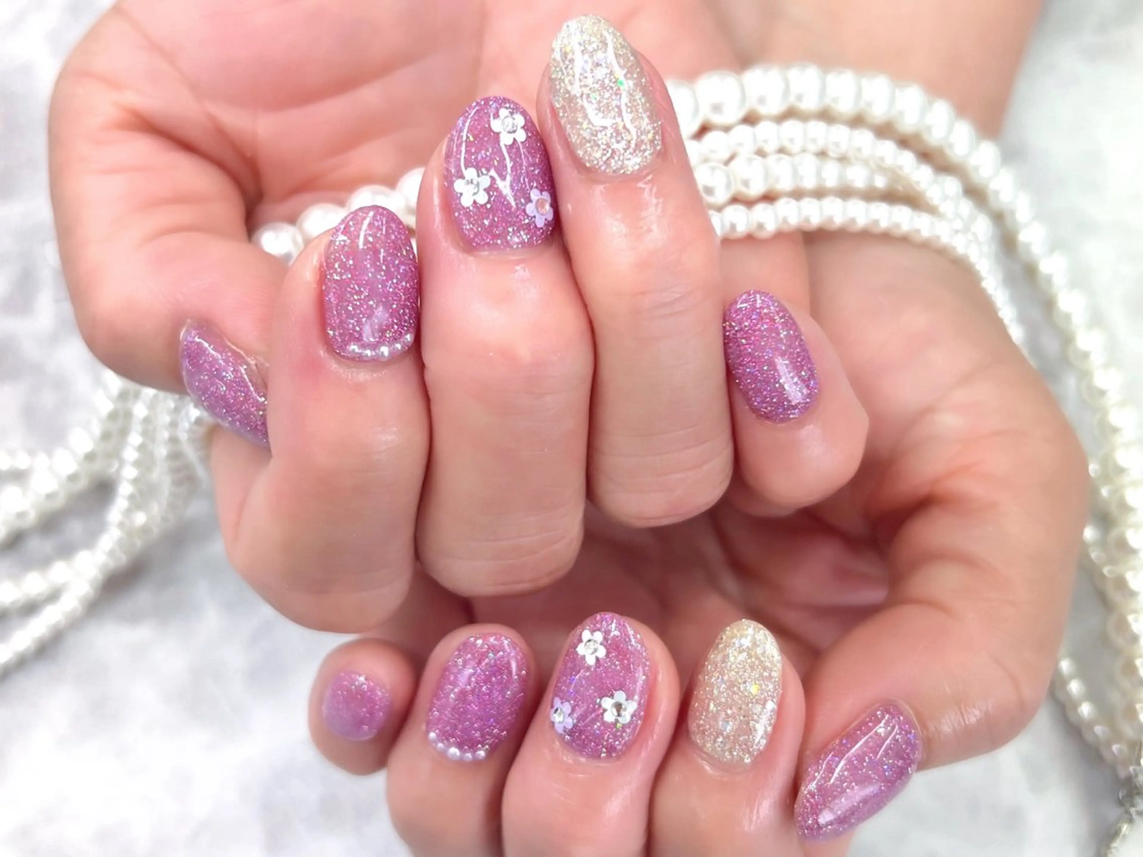 ネイル フラッシュネイル ハンドネイル Nail Salon Lianのネイルデザイン