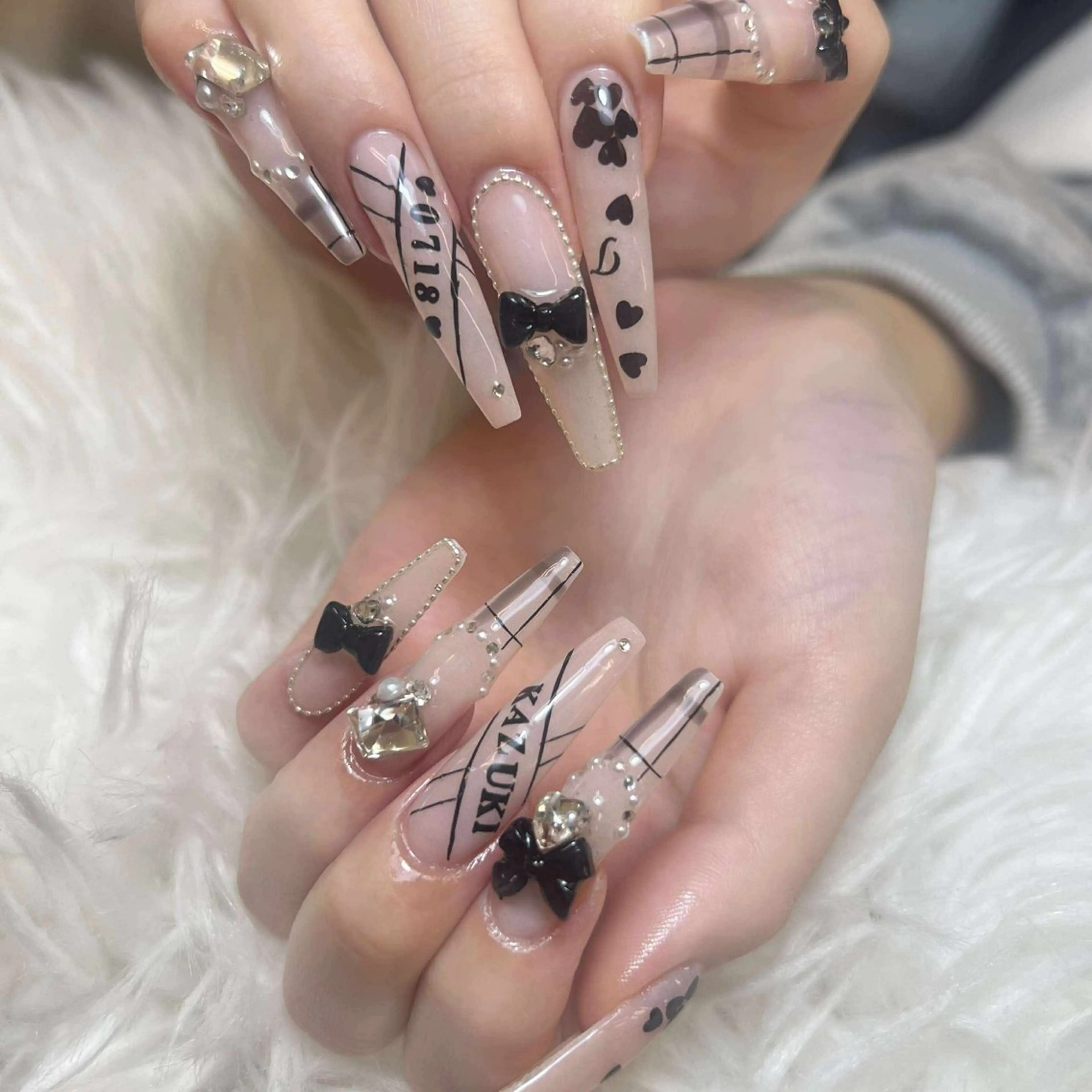 ネイル ハンドネイル ANH NAIL ゴテゴテ専門店💎のネイルデザイン