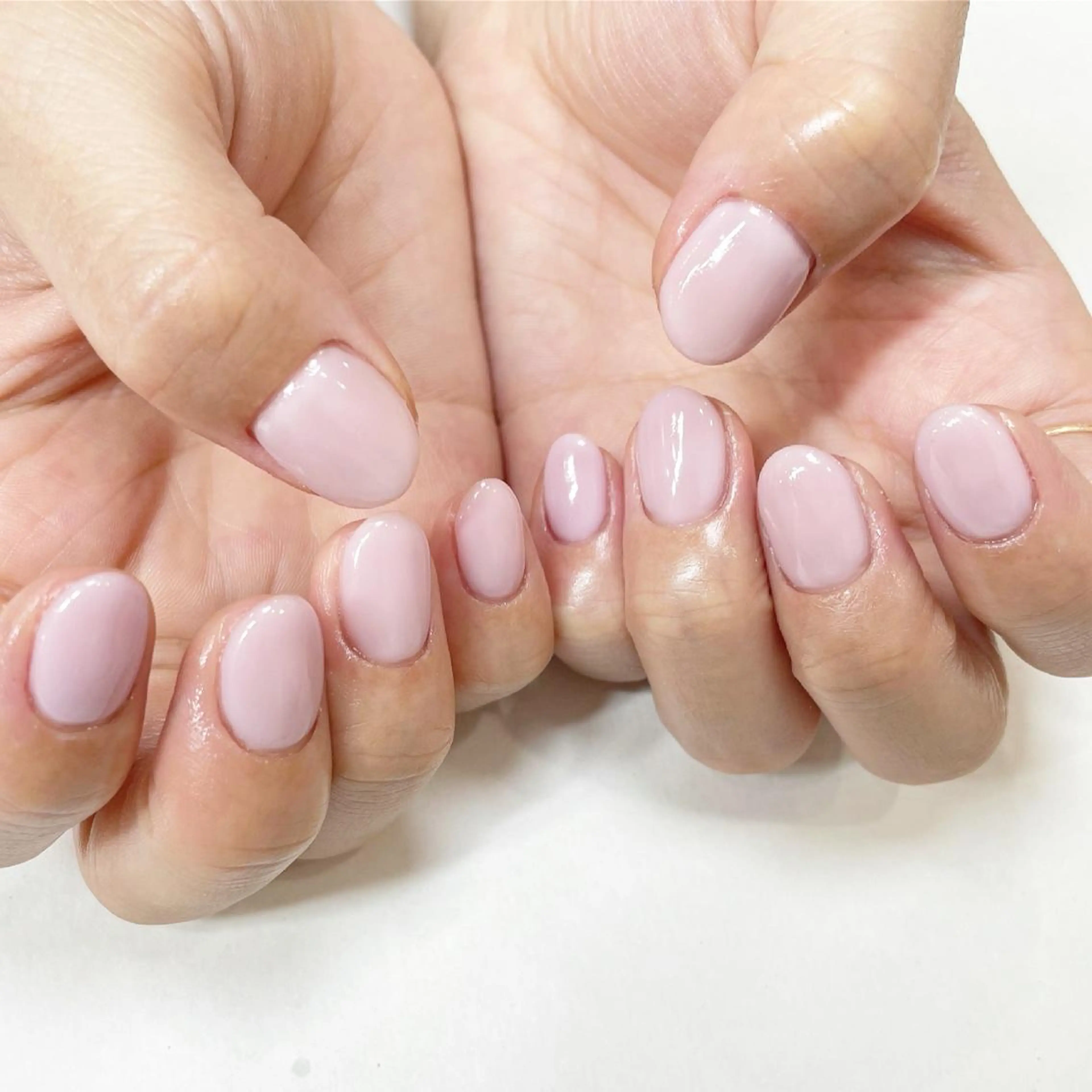 ネイル ワンカラーネイル ハンドネイル Minaminail やり放題ネイル🍓のネイルデザイン