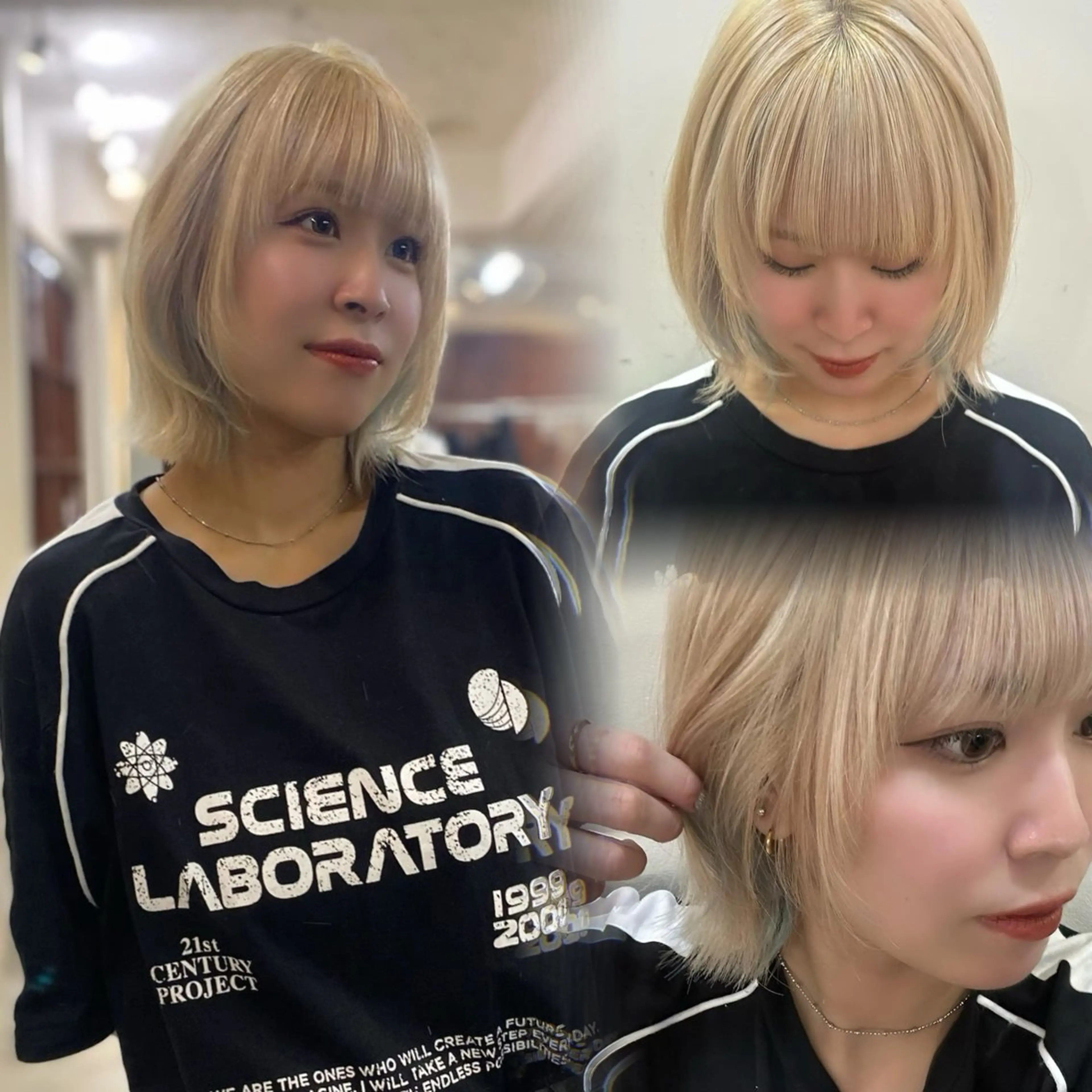 ミディアム カラー 🪐美髪✖️艶カラー 加野彩果🪐のヘアスタイル