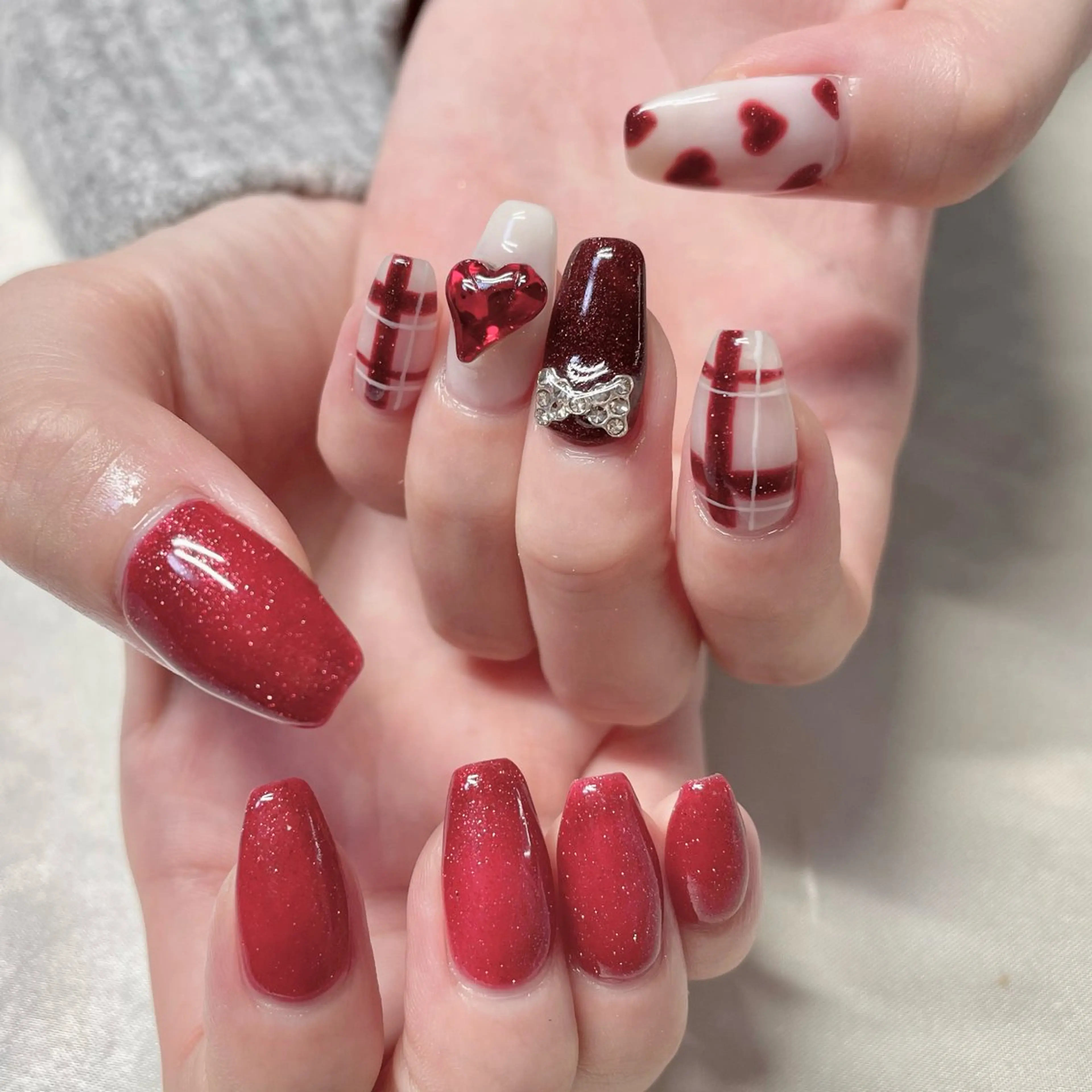 ネイル 長さ出し ハンドネイル RUMI nailのネイルデザイン