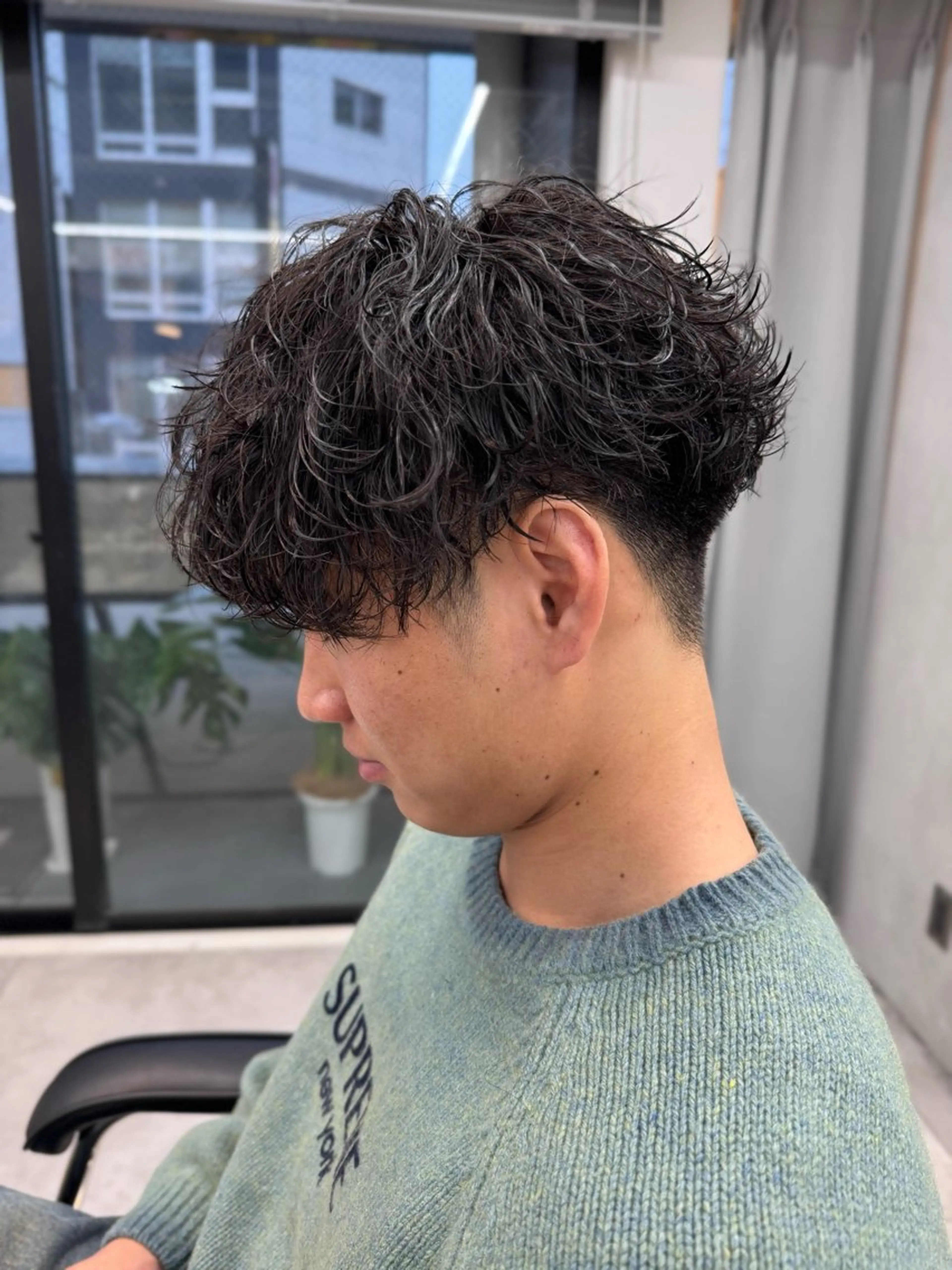 パーマ メンズ フェザーパーマ メンズパーマ スペインカール 波巻きパーマ ニュアンスパーマ カット パーマ 大宮/メンズパーマ 関勇也のヘアスタイル