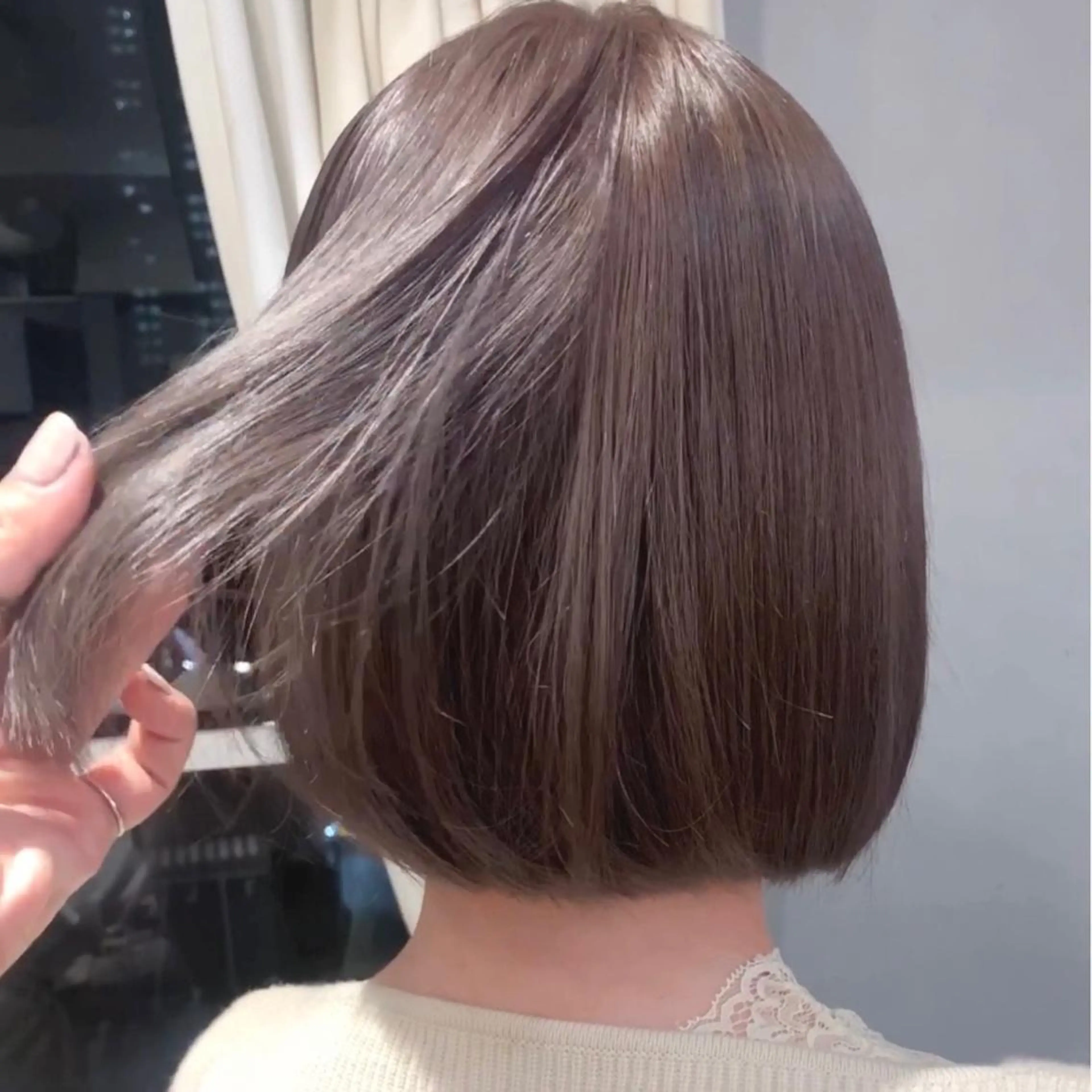 ショート カラー ヘアアレンジ 代表🎀 ふわモテ愛 され髪🩷yumiのヘアスタイル