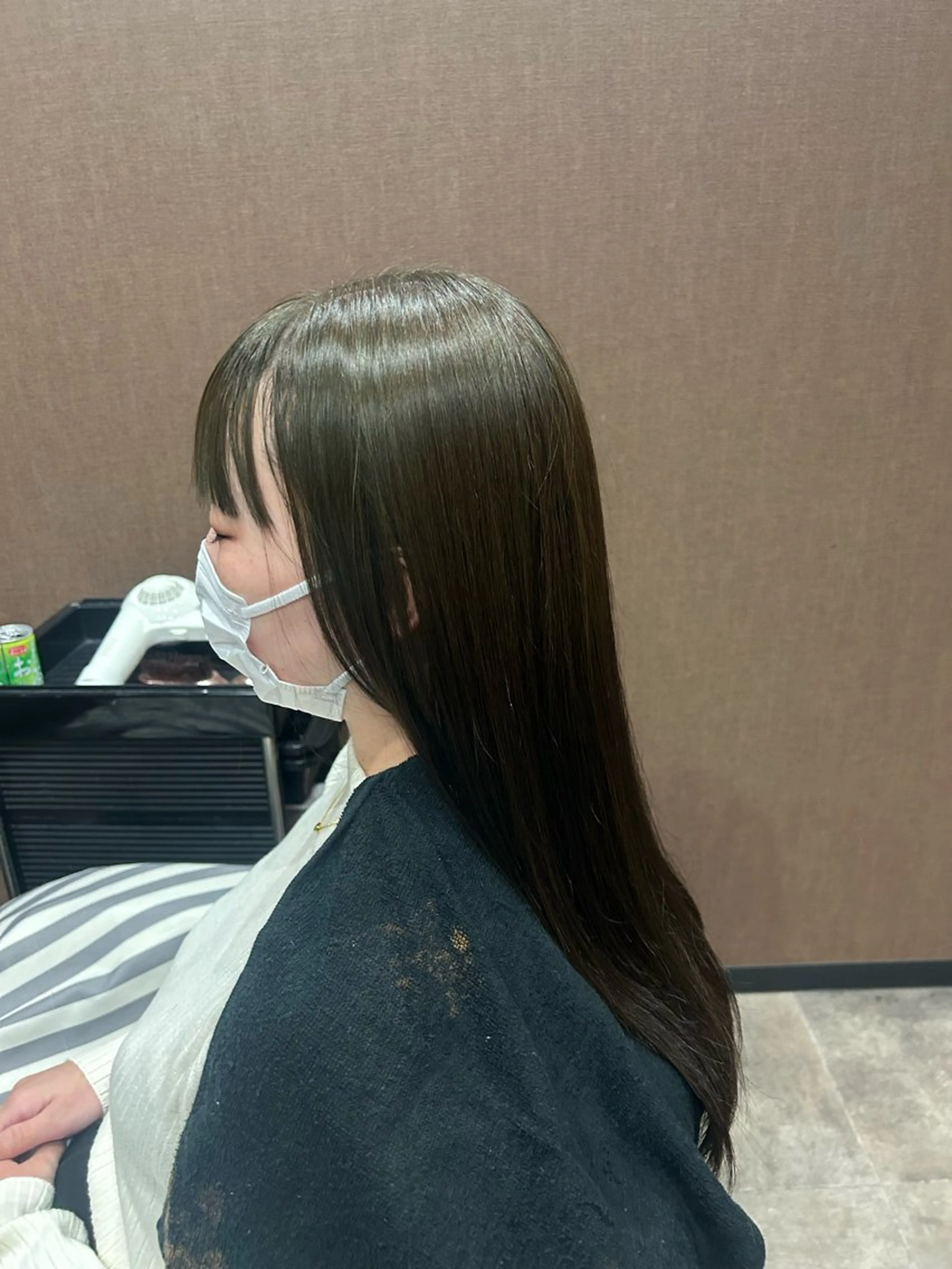 ルベルワンカラー×ハホニコトリートメントの写真