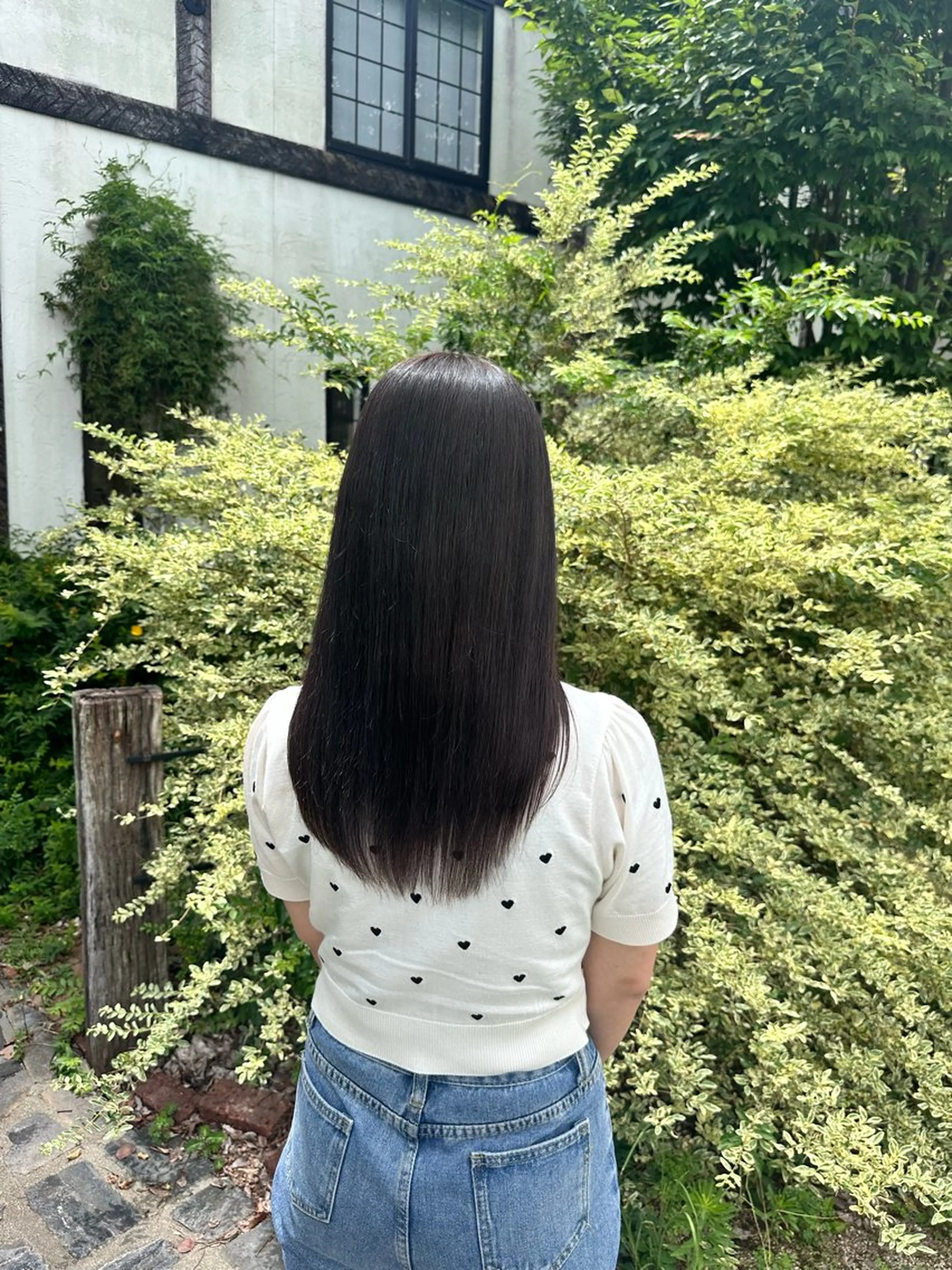 ロング カラー ヘアカラー トリートメント 梨菜/ハイトーン /ブリーチカラーのヘアスタイル