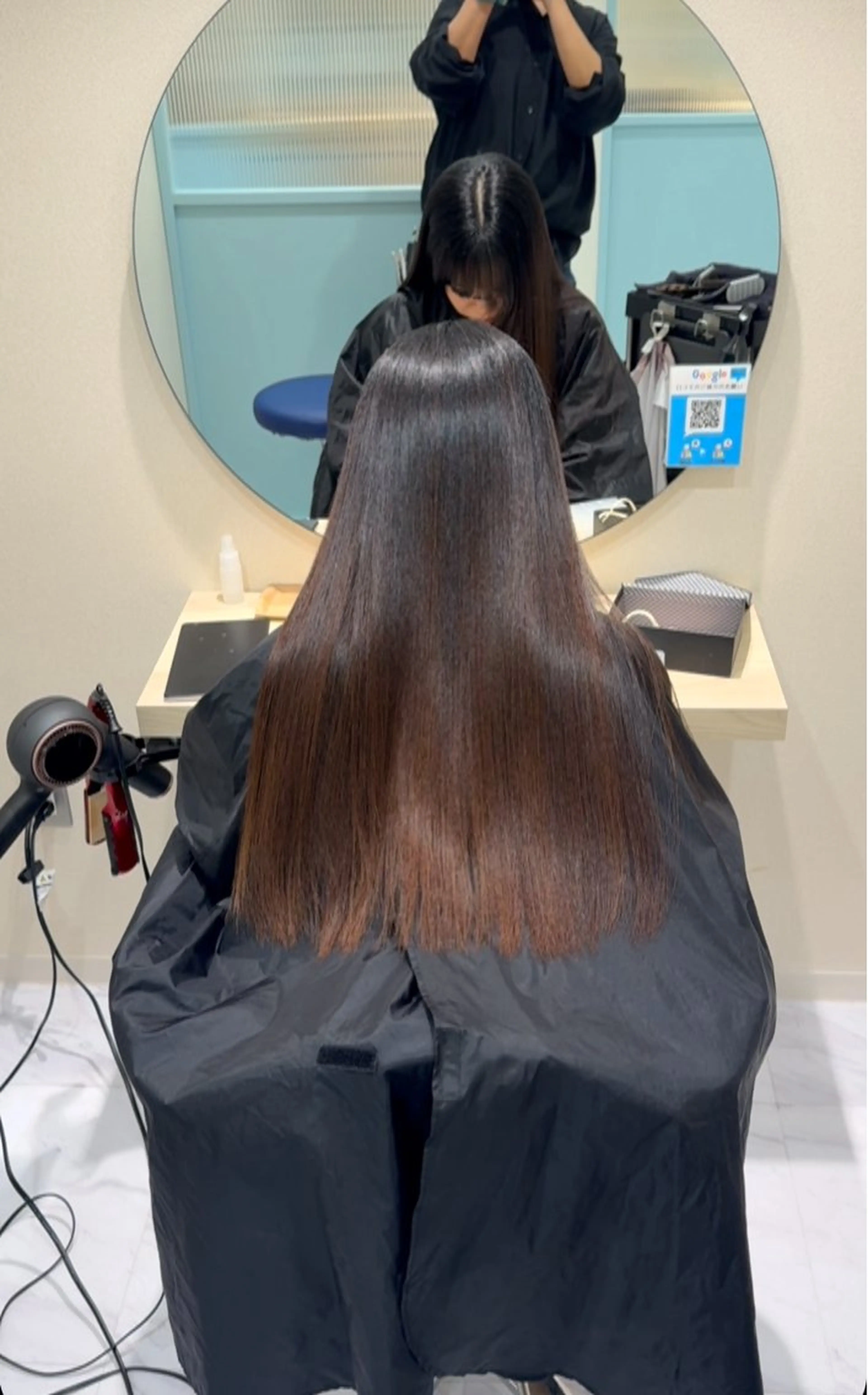 ロング 縮毛矯正 トリートメント 丹野 圭太のヘアスタイル