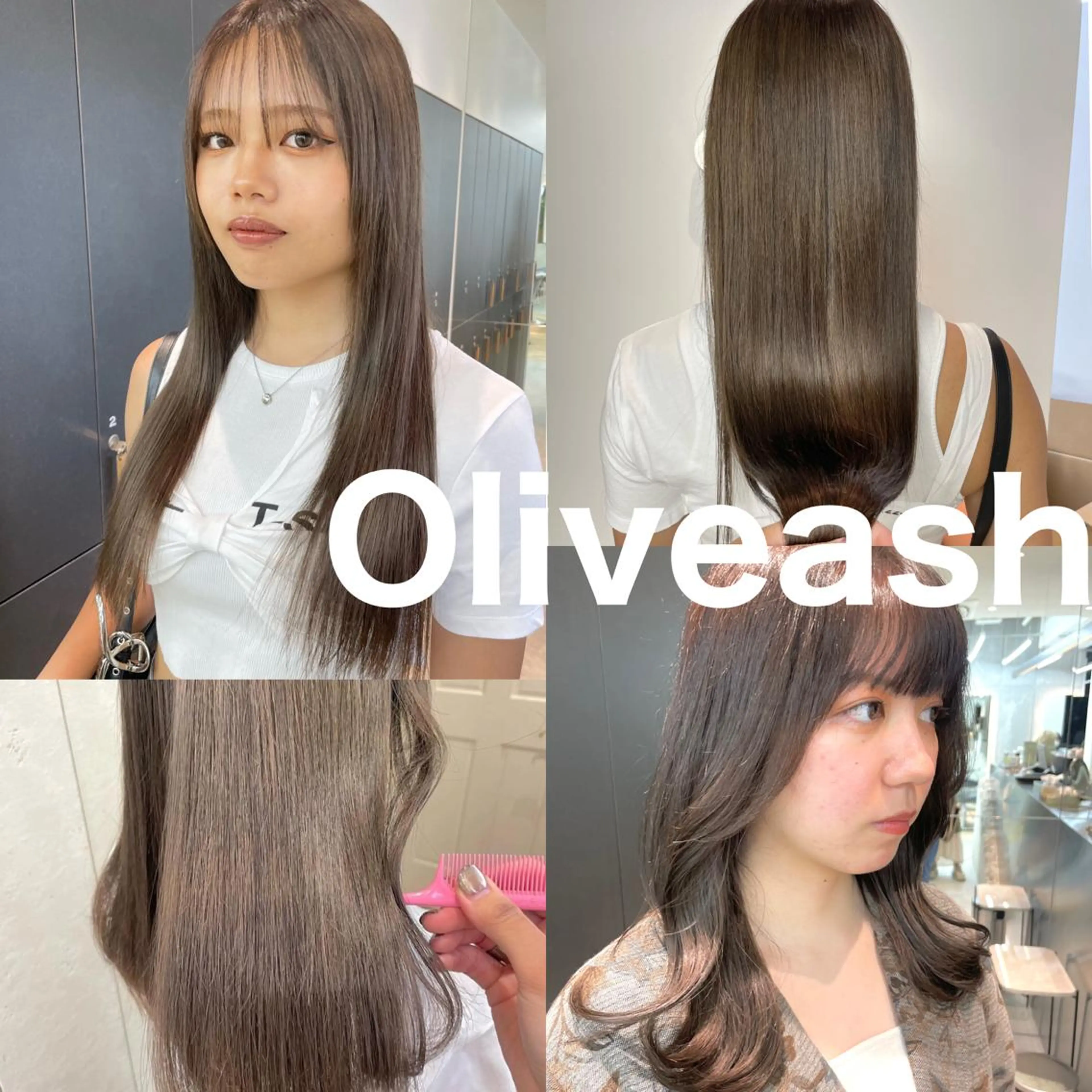 セミロング カラー カット ヘアカラー トリートメント ♥️ブリーチ/ボブ/ レイヤー♥️maiのヘアスタイル