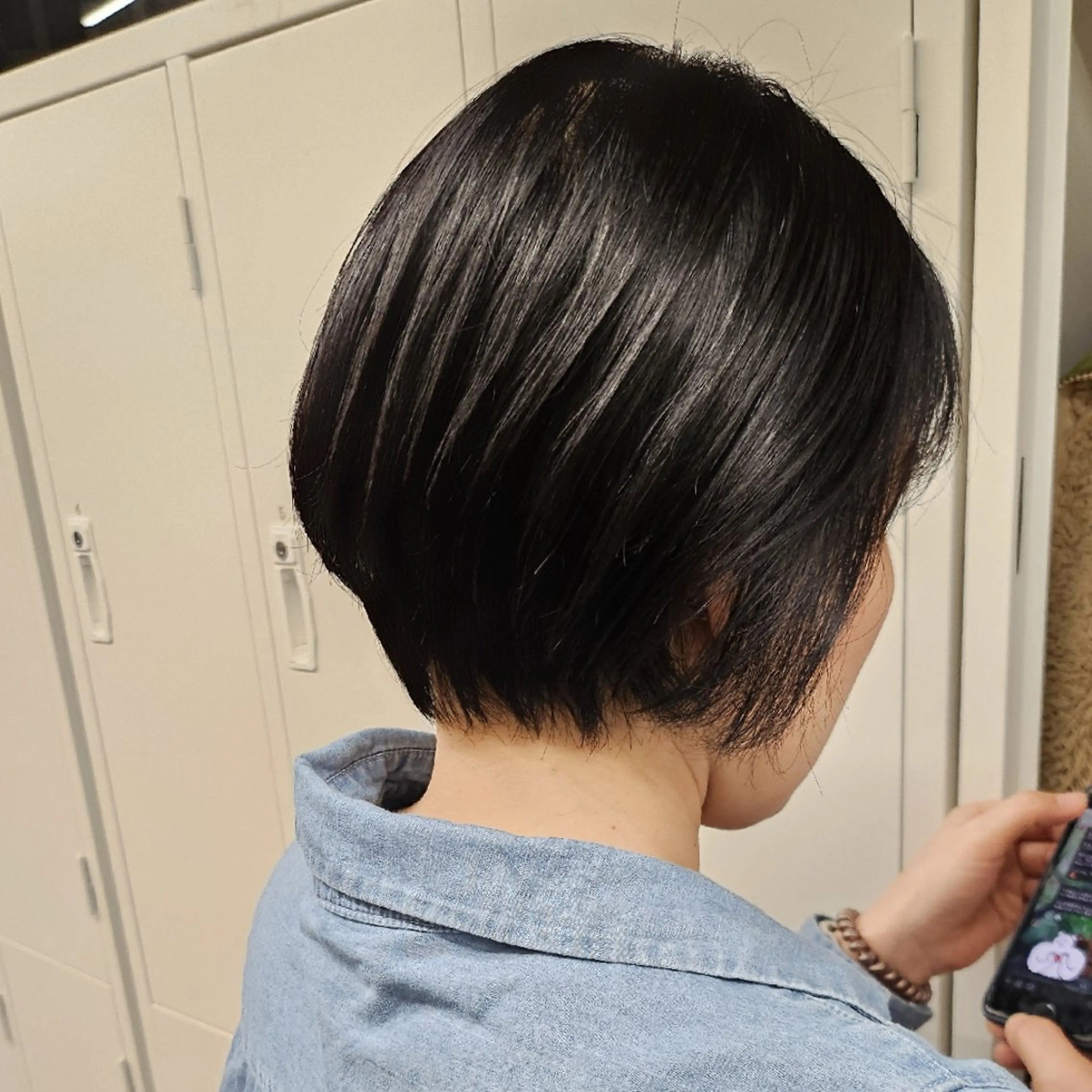 カラー ショート メンズ カット ヘアカラー トリートメント ☀️ボブスタイル特化 大山あさひ☀️のヘアスタイル