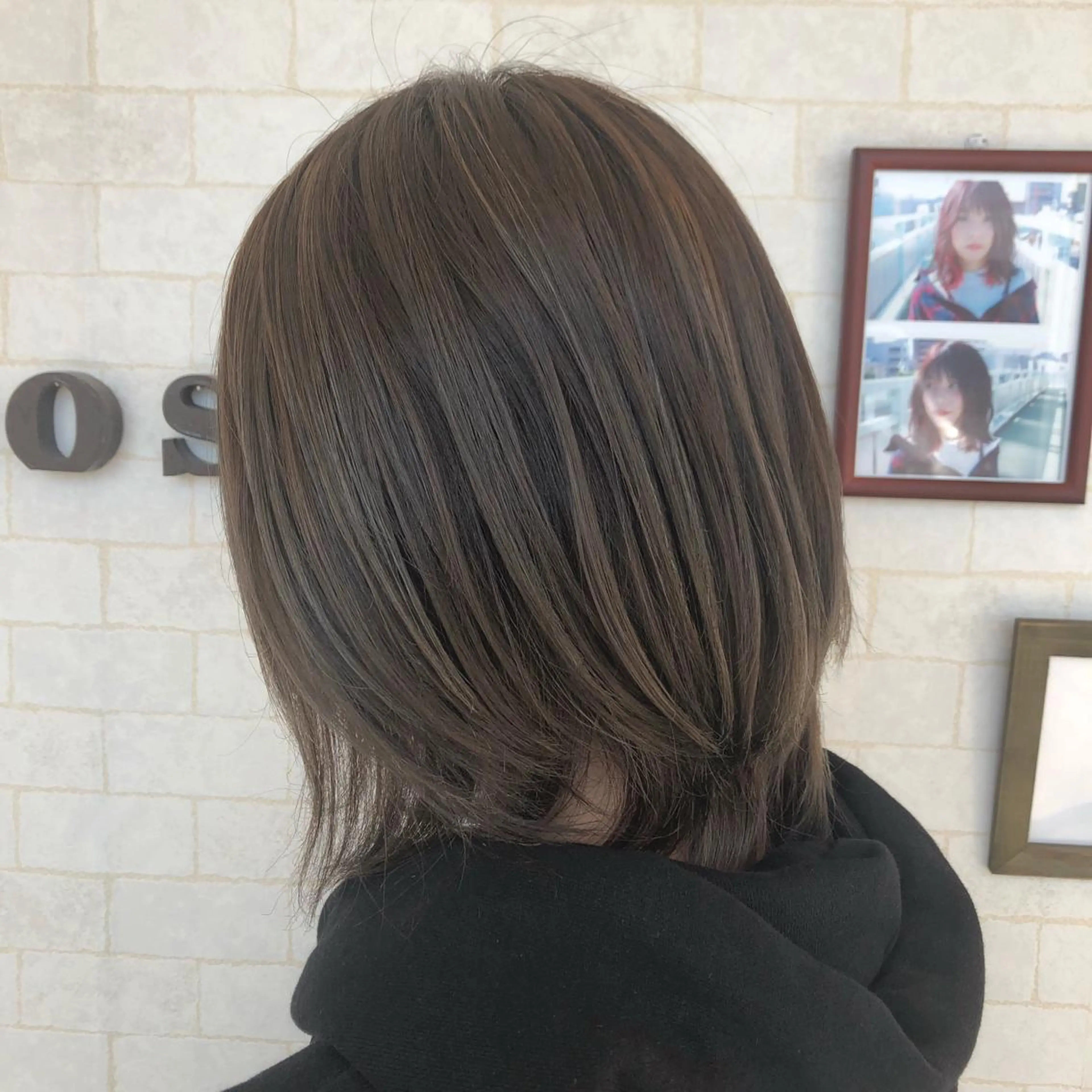 ミディアム カラー 外国人風カラー 【ショートスタイル】 志波李空のヘアスタイル