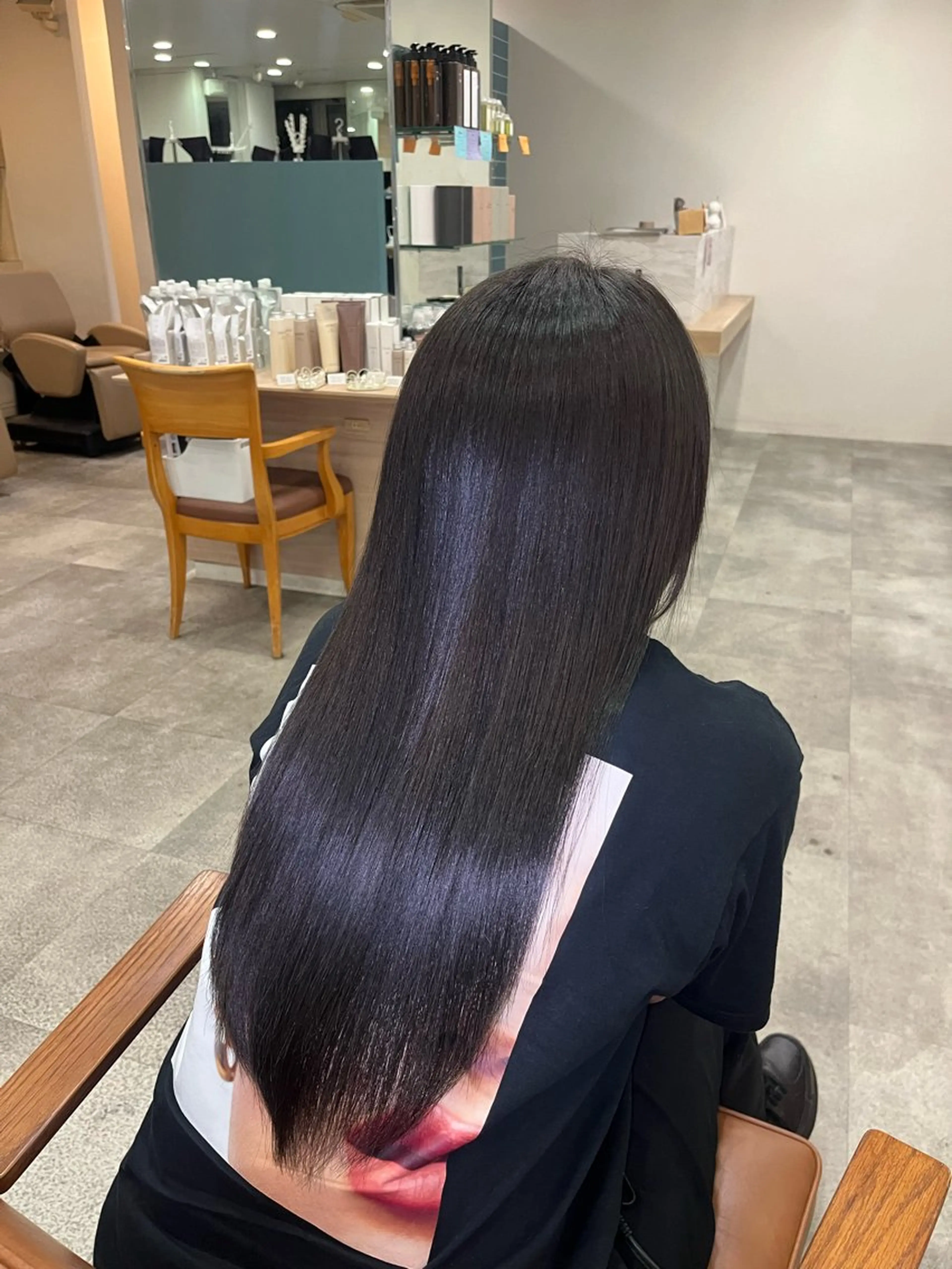 ロング ヘアカラー 清本 耕介のヘアスタイル