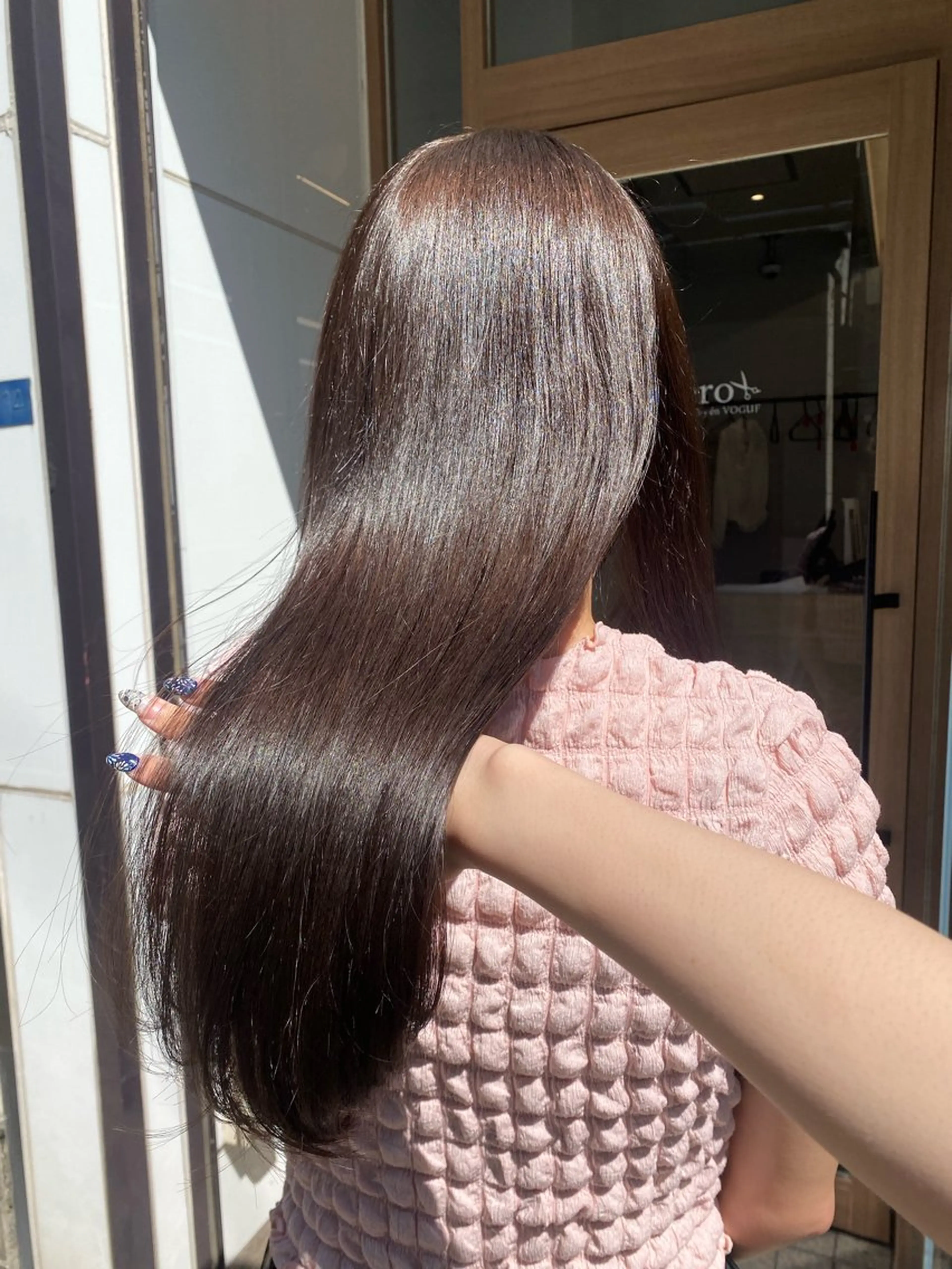 セミロング カラー ヘアカラー トリートメント 🐾Libero🐾 柏　KONOMIのヘアスタイル