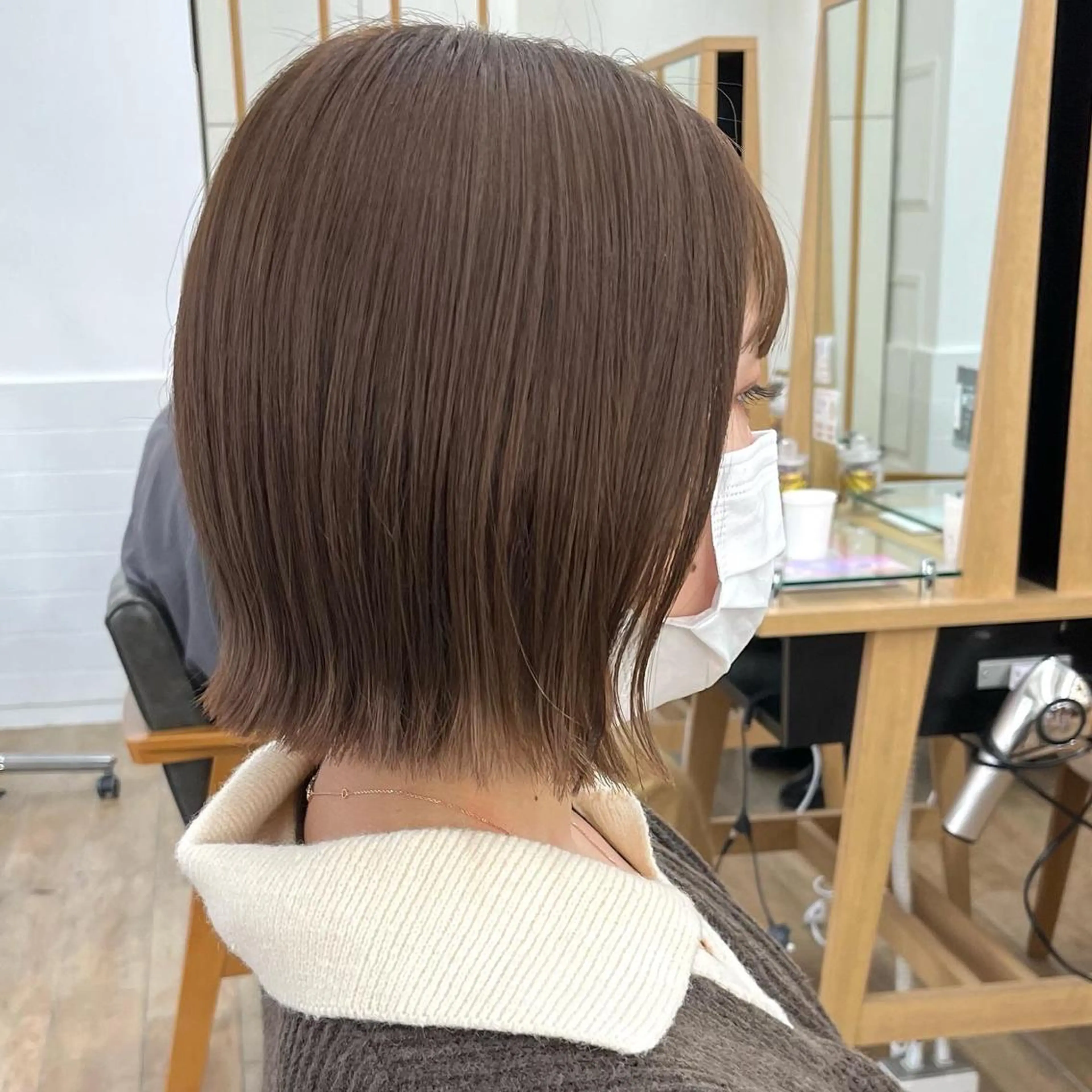 ショート カラー パーマ ヘアアレンジ メンズ キッズ ネイル マツエク・マツパ アイブロウ ヘアカラー トリートメント 横浜Bob美容師🤎 ERINAのヘアスタイル