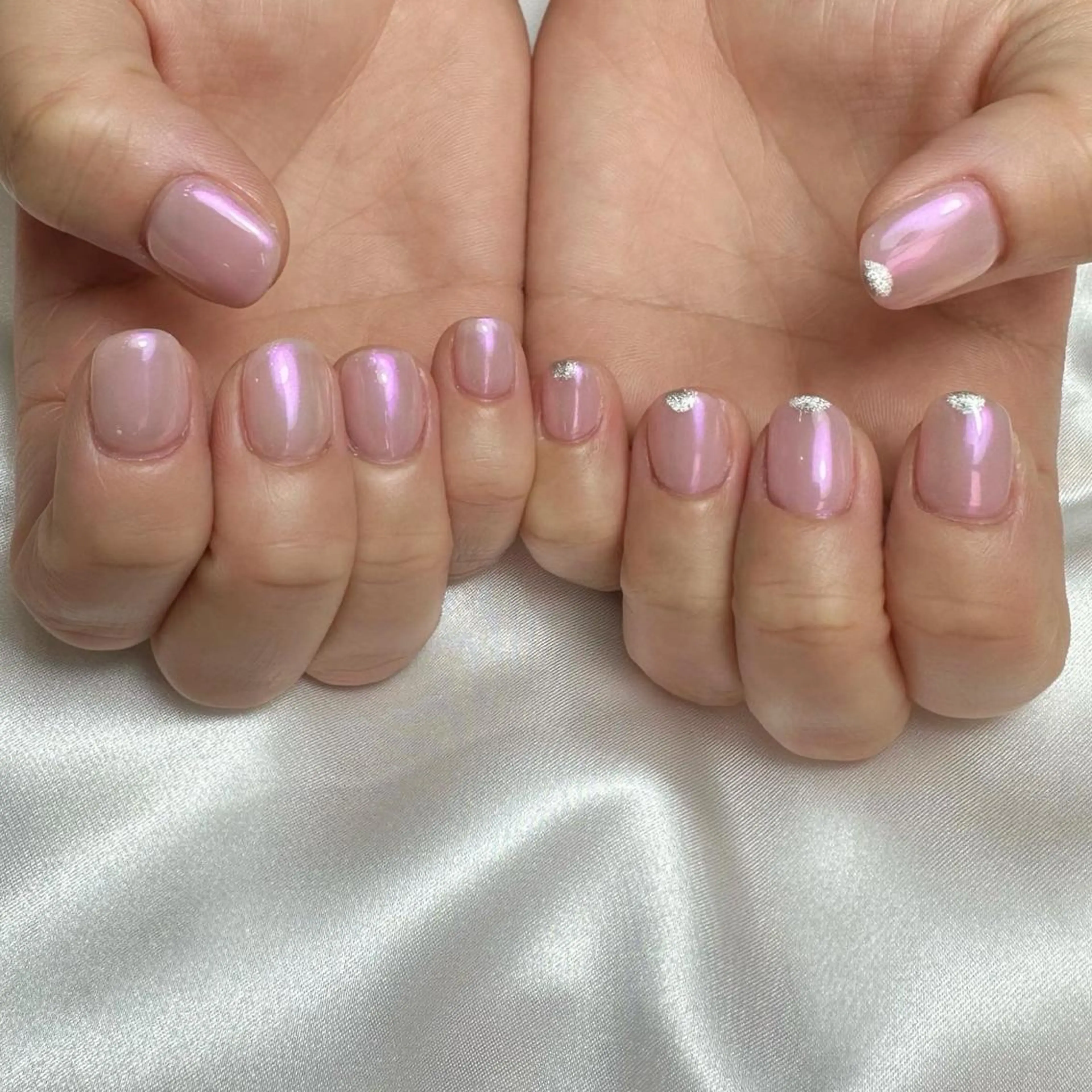 ネイル オーロラネイル ハンドネイル Nail ameria megu所属・ameria meguのネイルデザイン