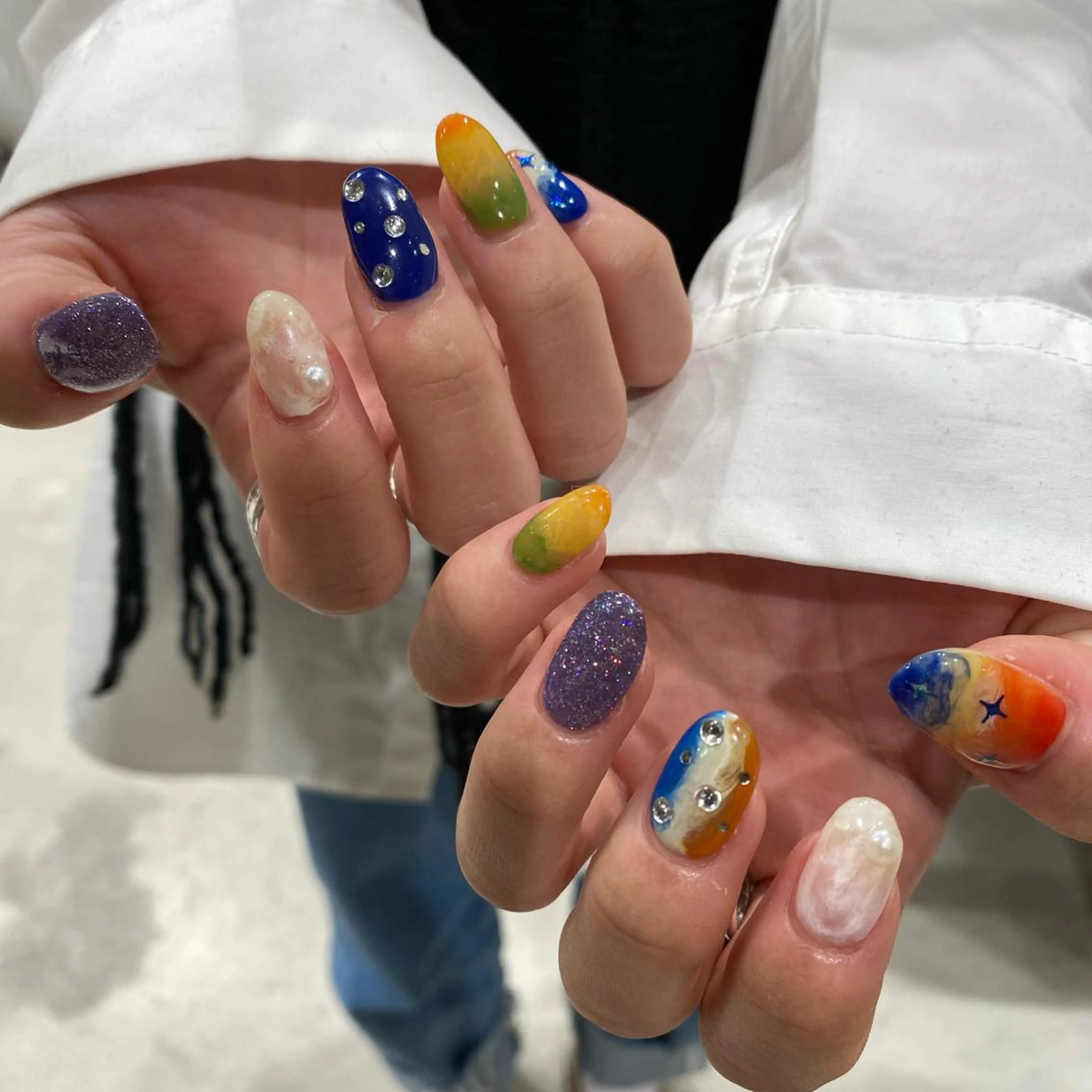 ネイル ハンドネイル ハンドケア 平野葵🎀 hair/nailのネイルデザイン