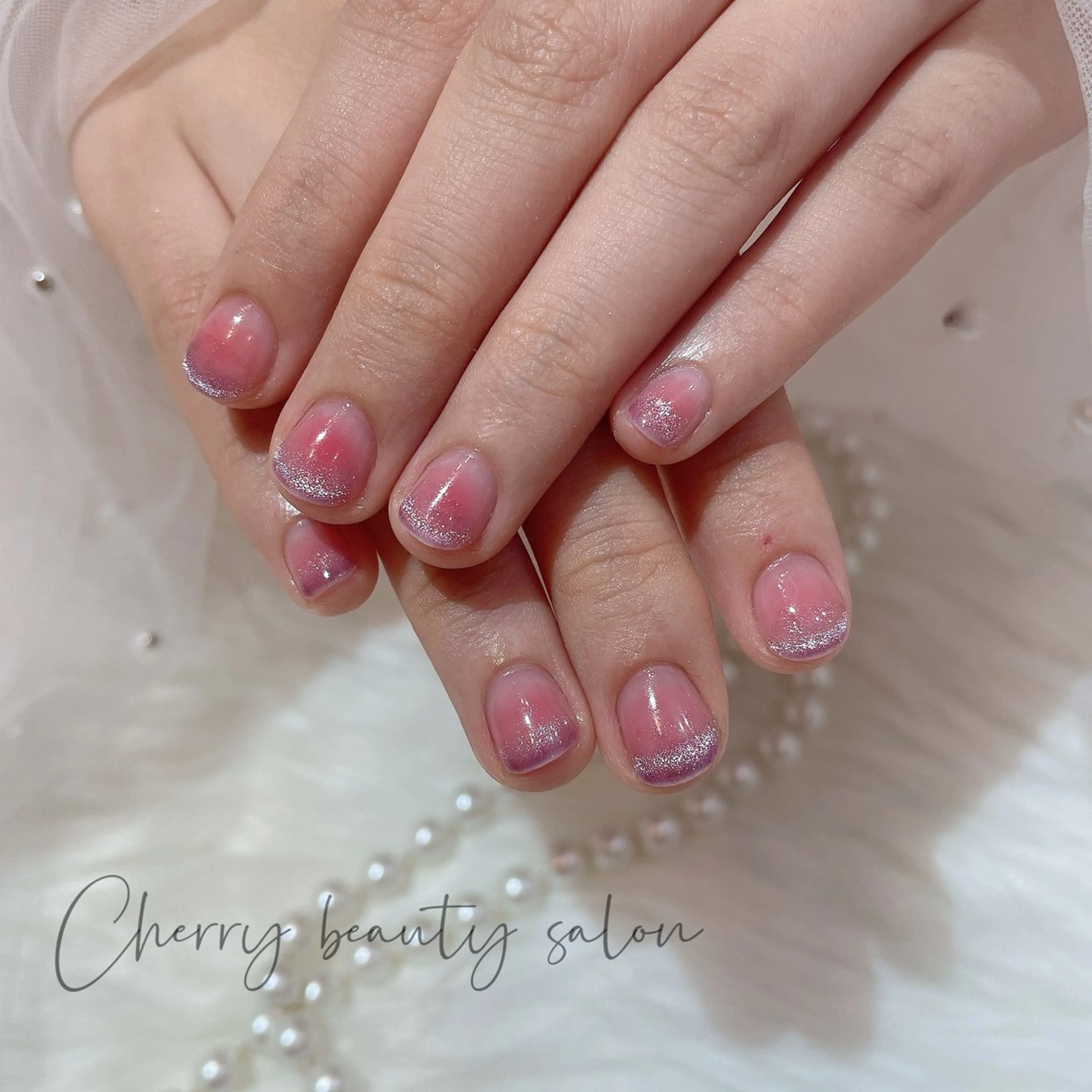 ネイル ハンドネイル ハンドケア SAKURA 🍒のネイルデザイン