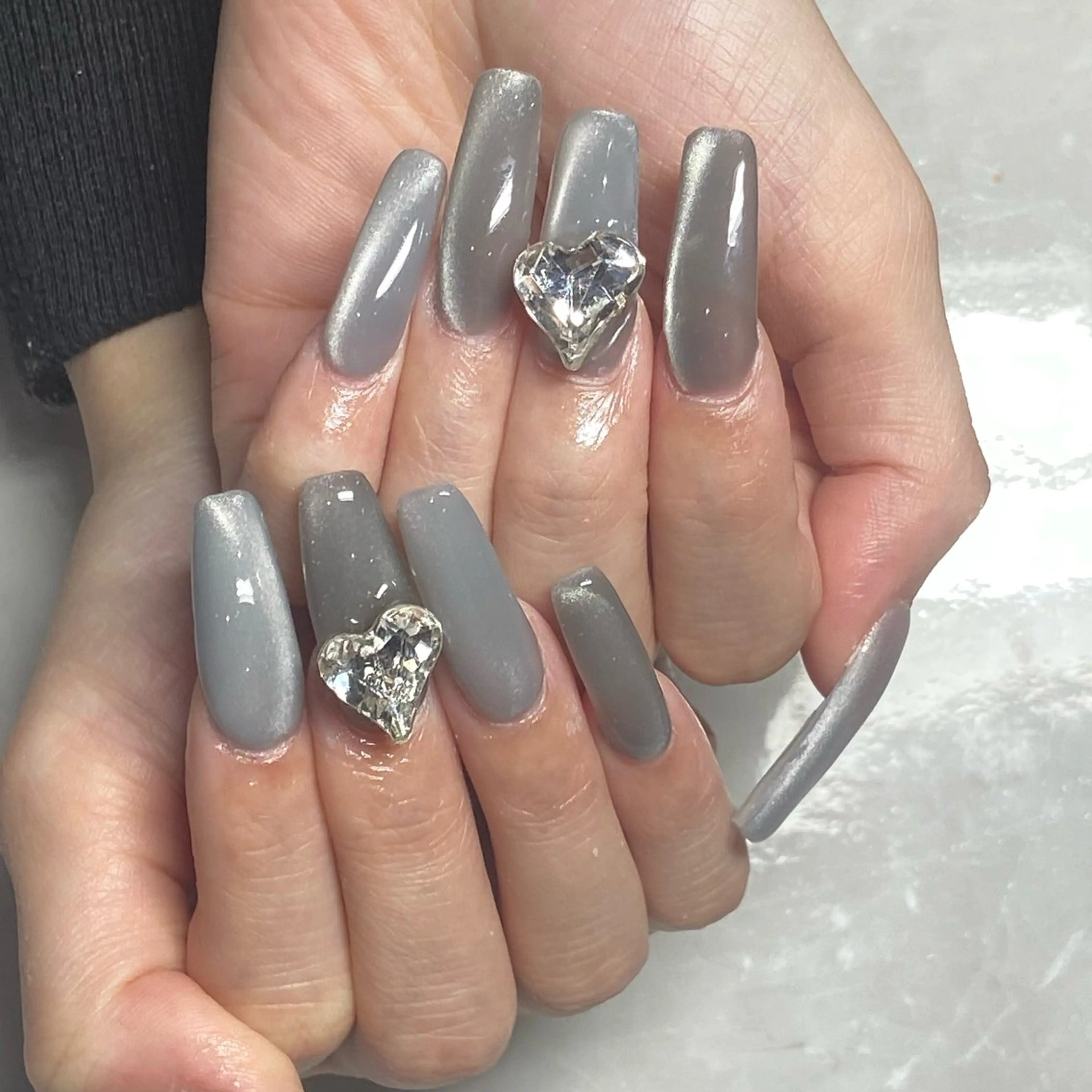ネイル マグネットネイル ハンドネイル nail salon MARuのネイルデザイン