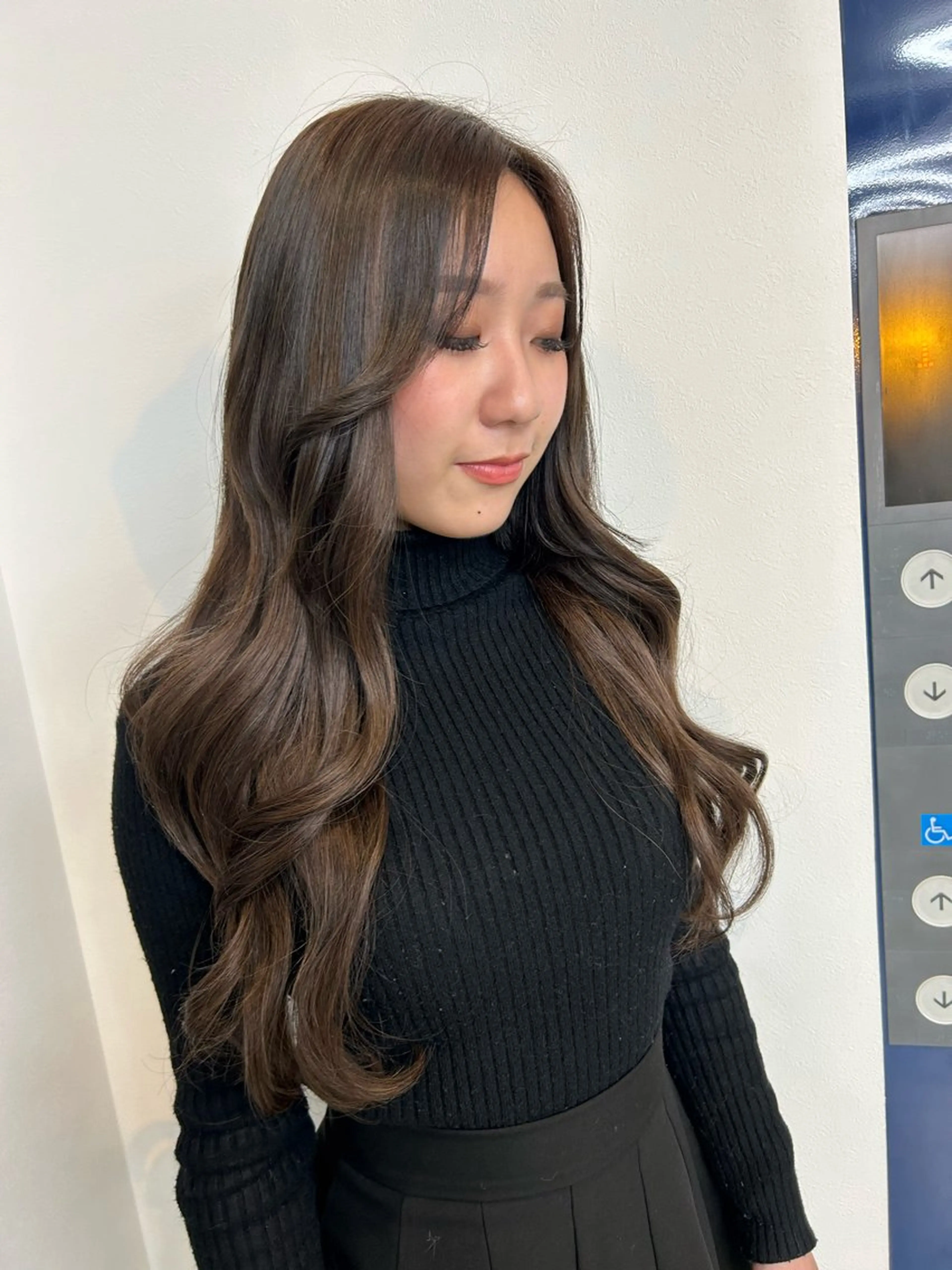 ロング カラー ヘアアレンジ シールエクステ ロングレイヤー ダブルカラー ボブ エクステ alpha. カラーエクステ下妻のヘアスタイル