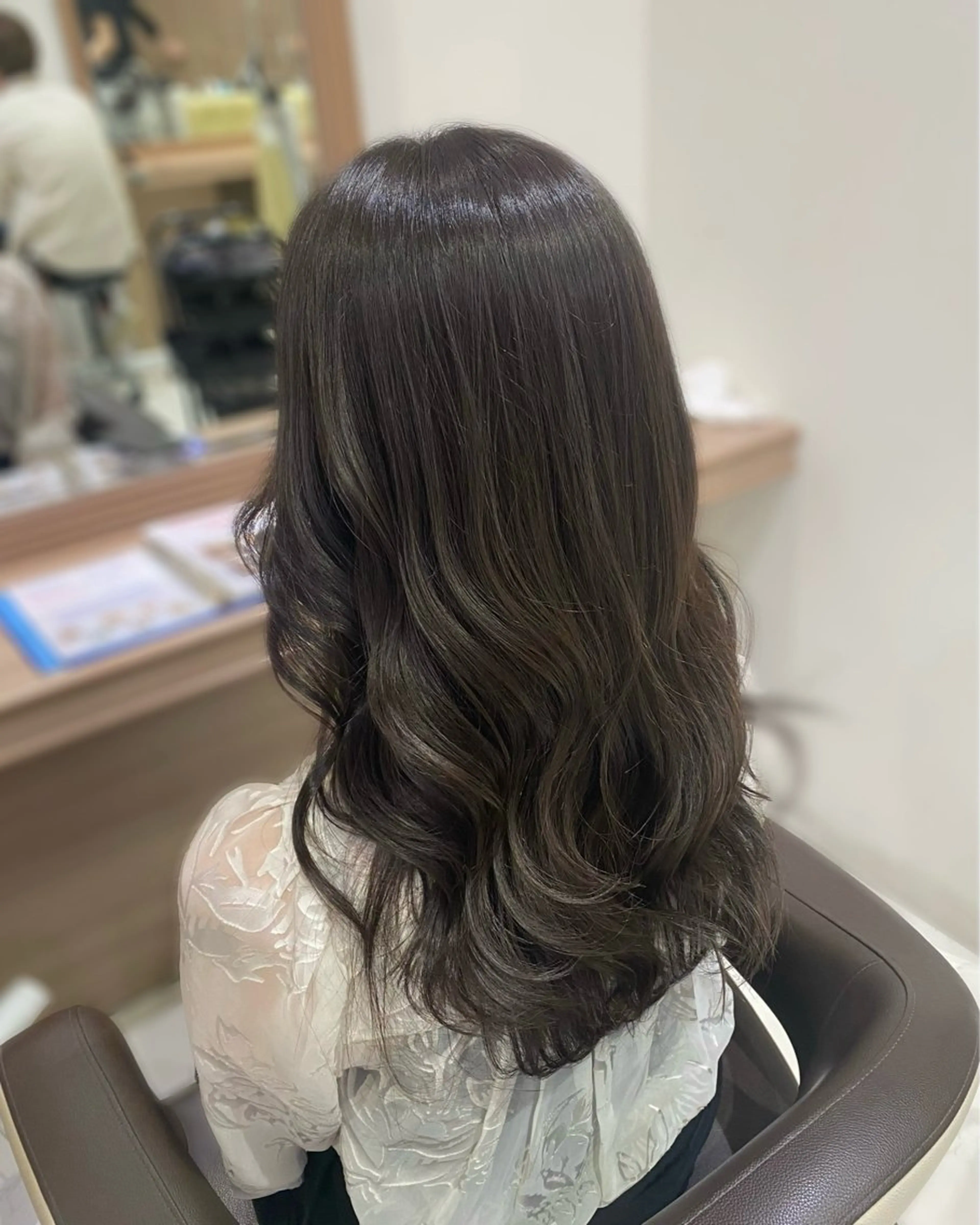 ロング カラー ヘアアレンジ ヘアカラー 奥村 美郁子のヘアスタイル