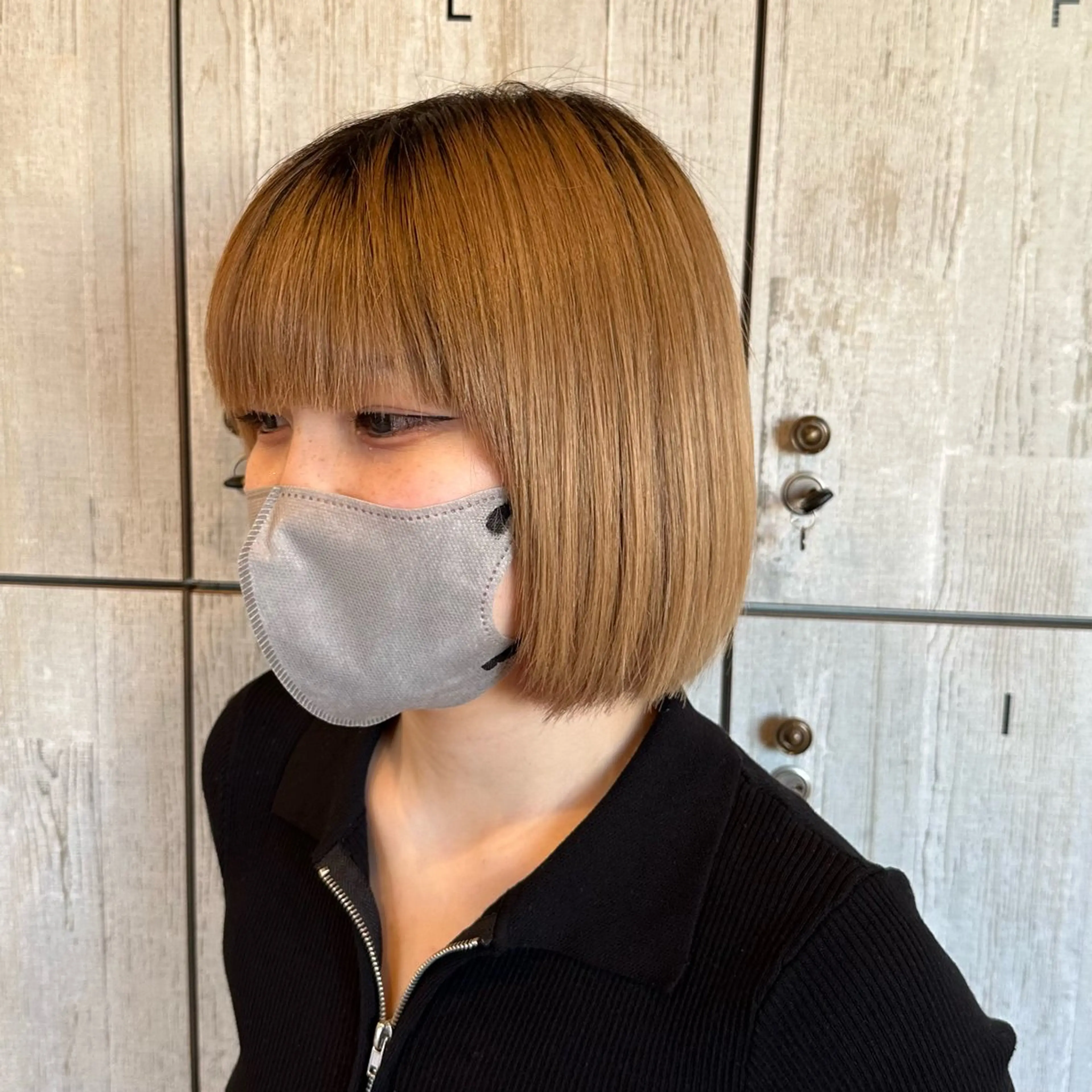 ミディアム カラー ヘアカラー トリートメント メンズ✂️カット✂️ 🌀パーマ🌀【華】のヘアスタイル