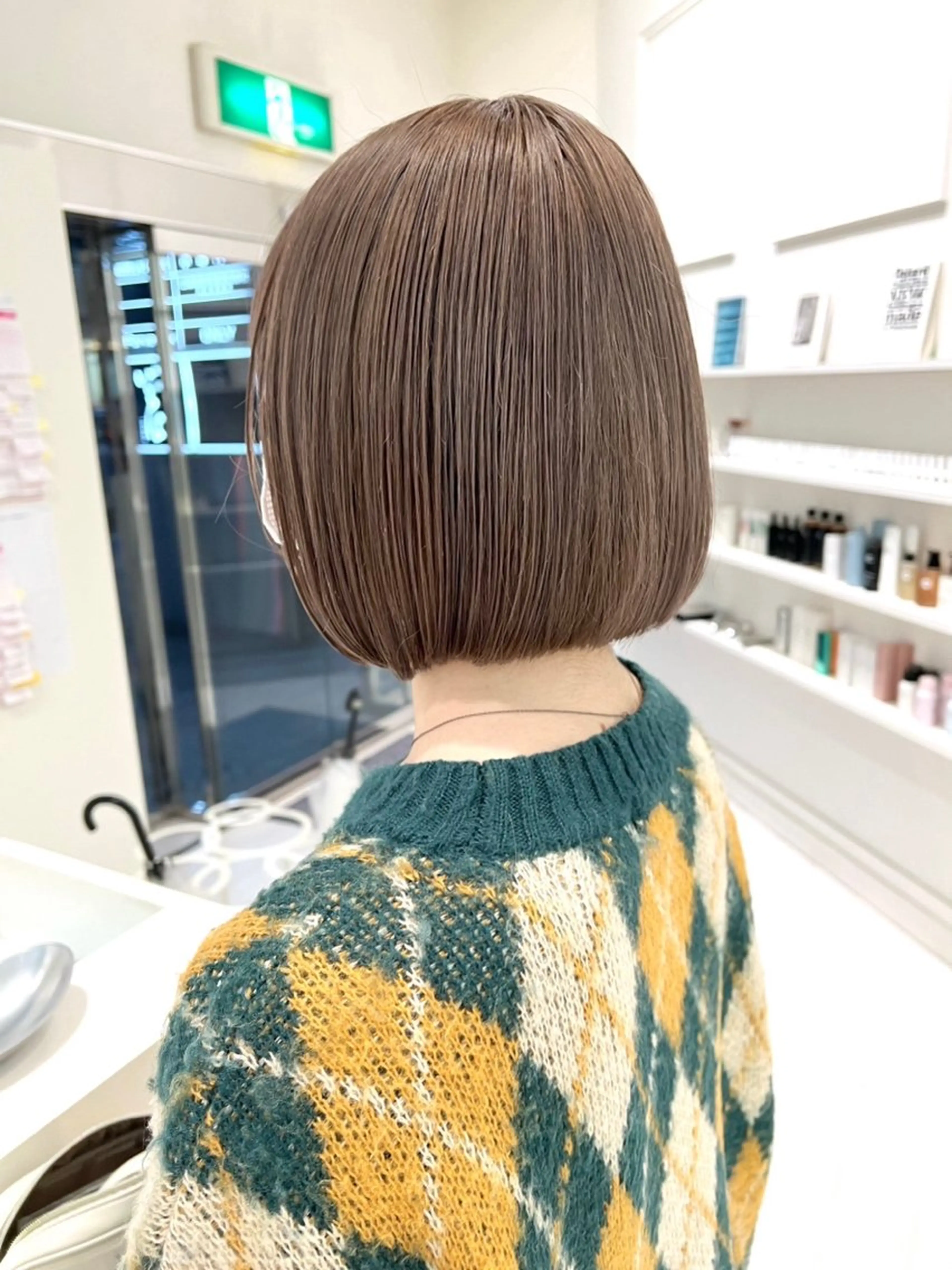 ミディアム カラー ヘアカラー ParveMix♡ 加藤理沙のヘアスタイル