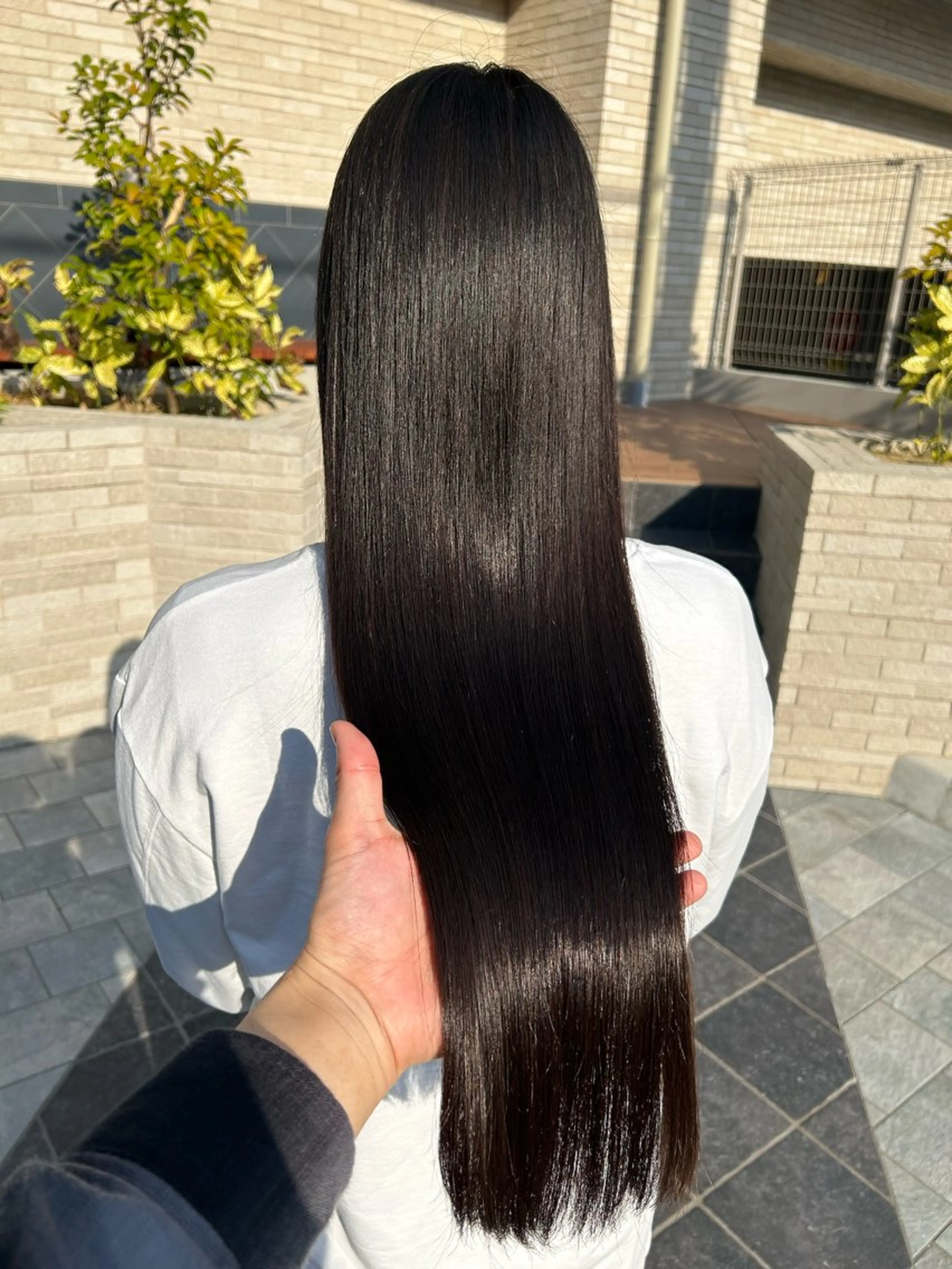 ロング タナカ レイヤのヘアスタイル