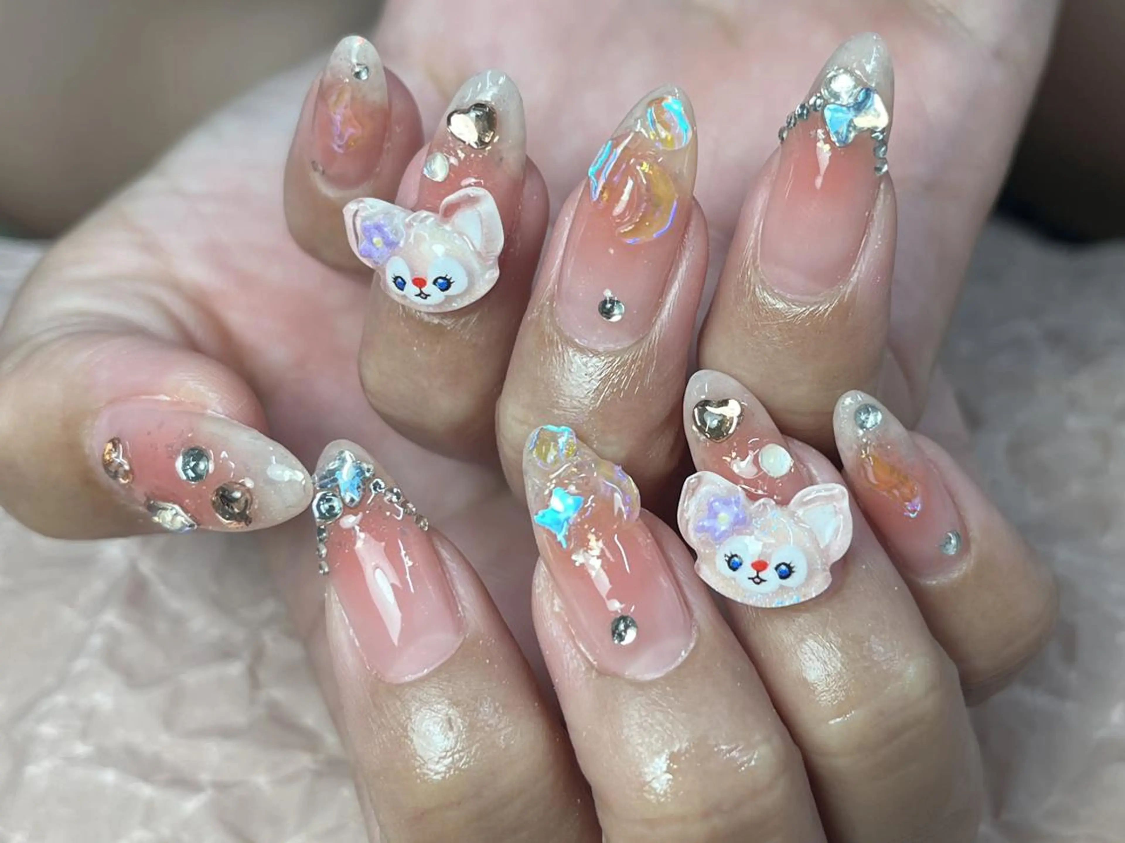 ネイル キラキラネイル ハンドネイル ToliyDeliy Nail Salonのネイルデザイン