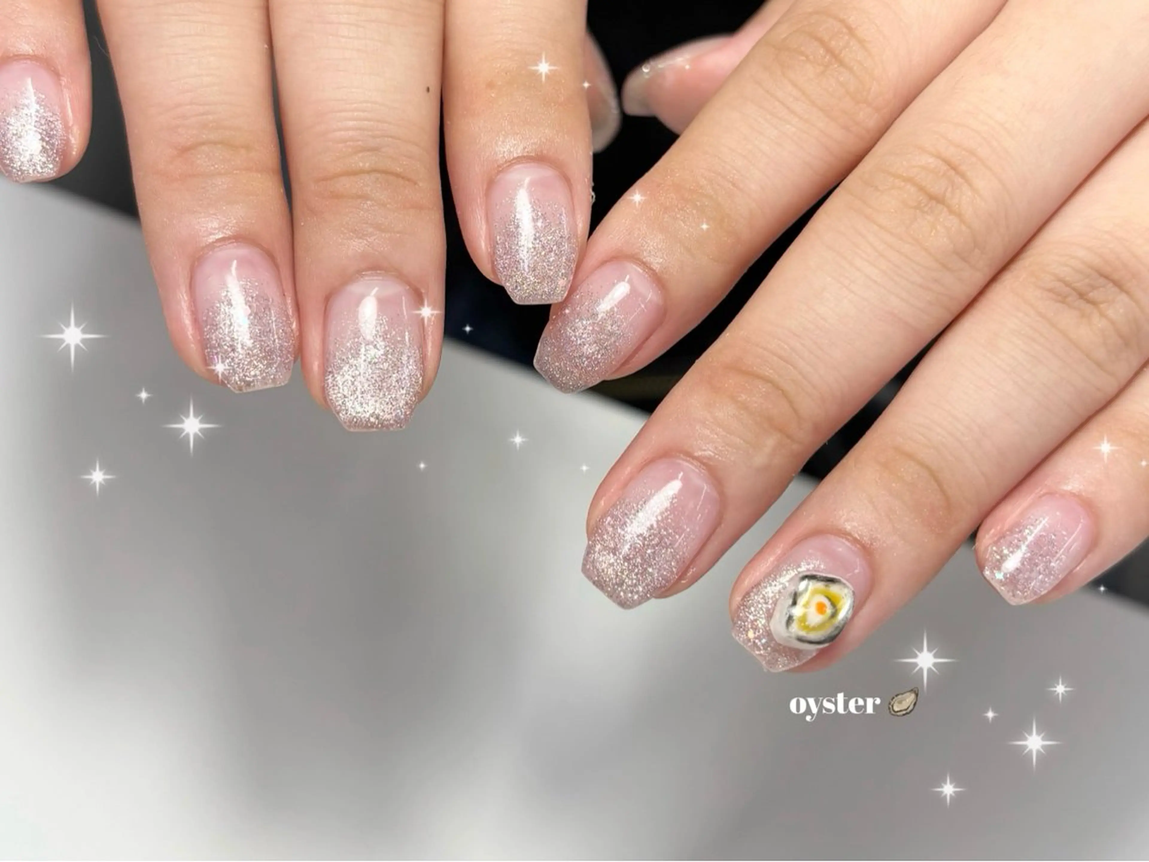 ネイル グラデーション マグネットネイル ハンドネイル nail salon miso所属・miso🎀 ayanaのネイルデザイン