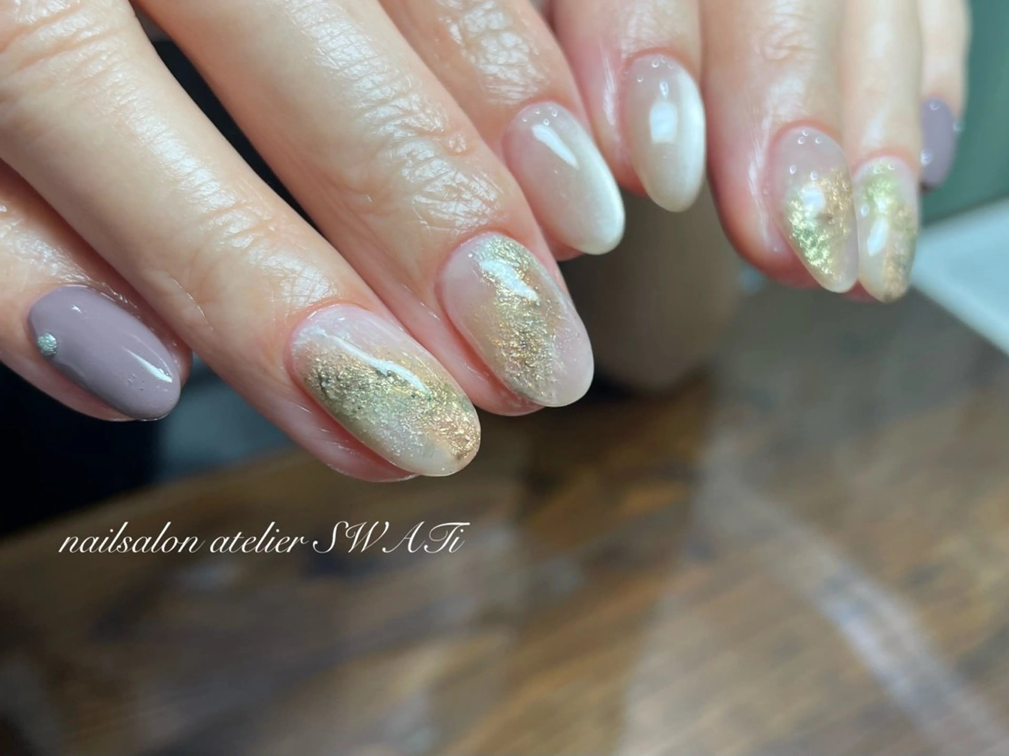 ネイル アートネイル ヘアーサロン大野所属・nailsalon SWATiのネイルデザイン