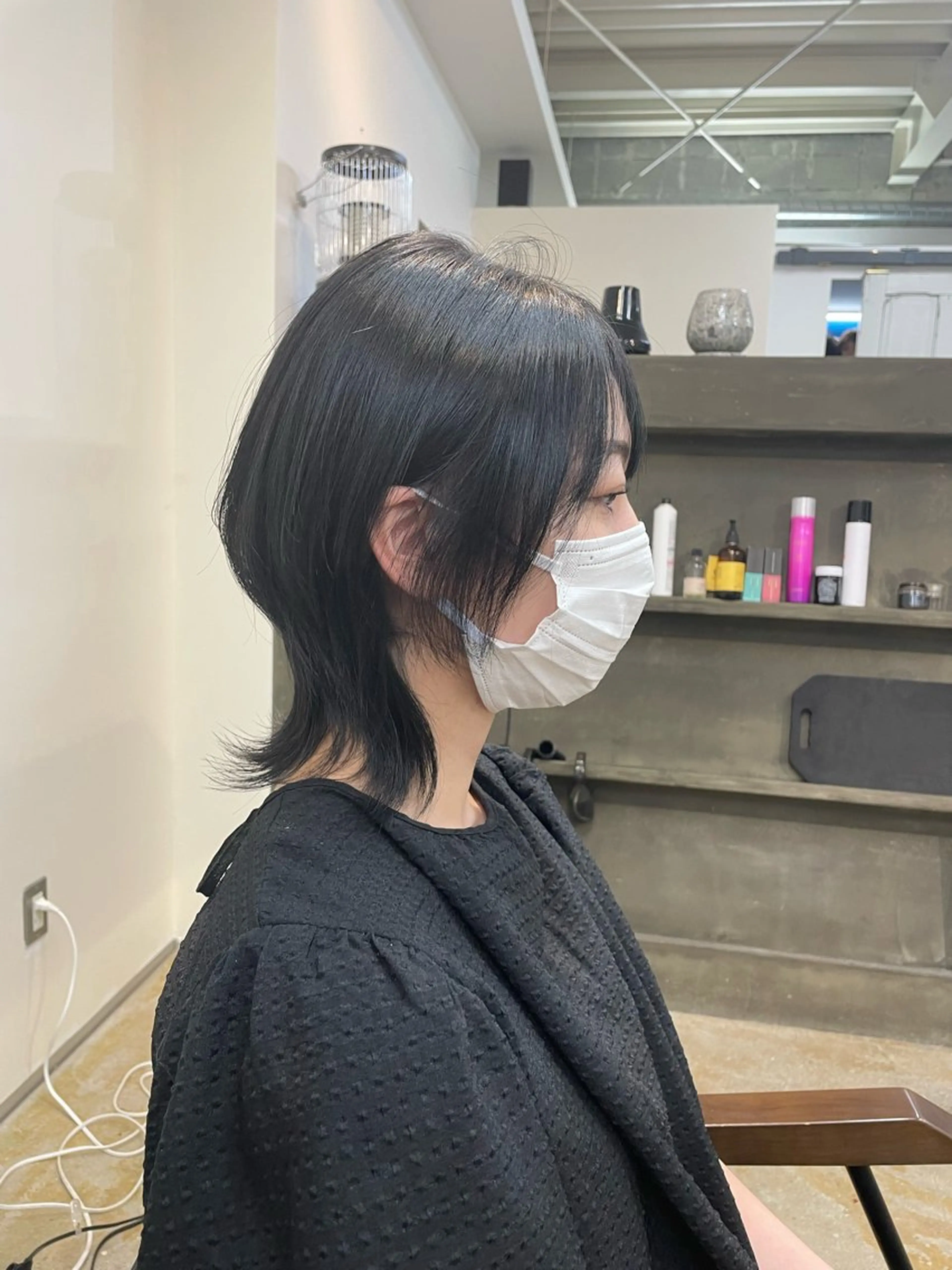 ショート ウルフカット カット 宮本 祥生のヘアスタイル
