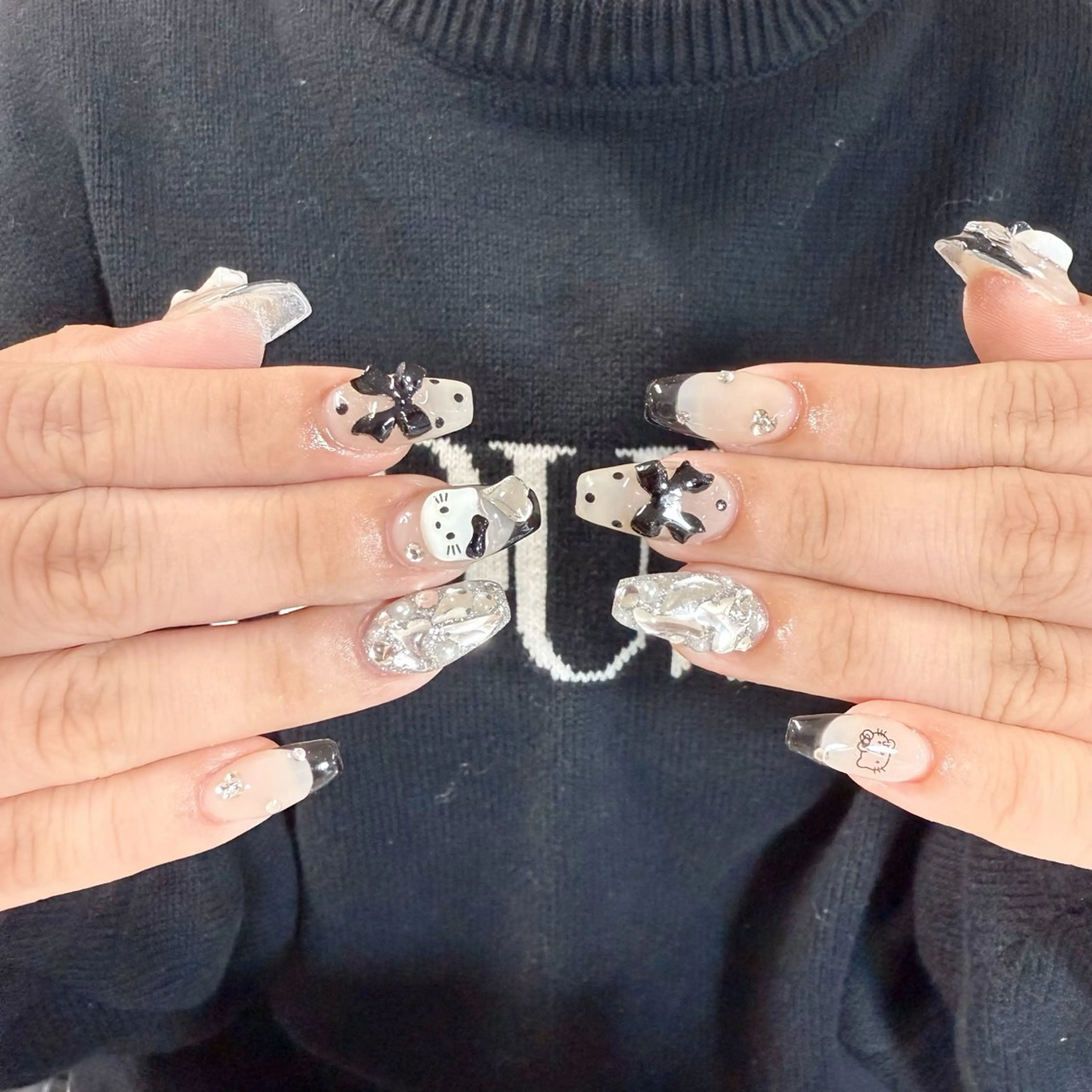 ネイル ハンドネイル 🍄Lemode 韓国風ネイル🍄のネイルデザイン