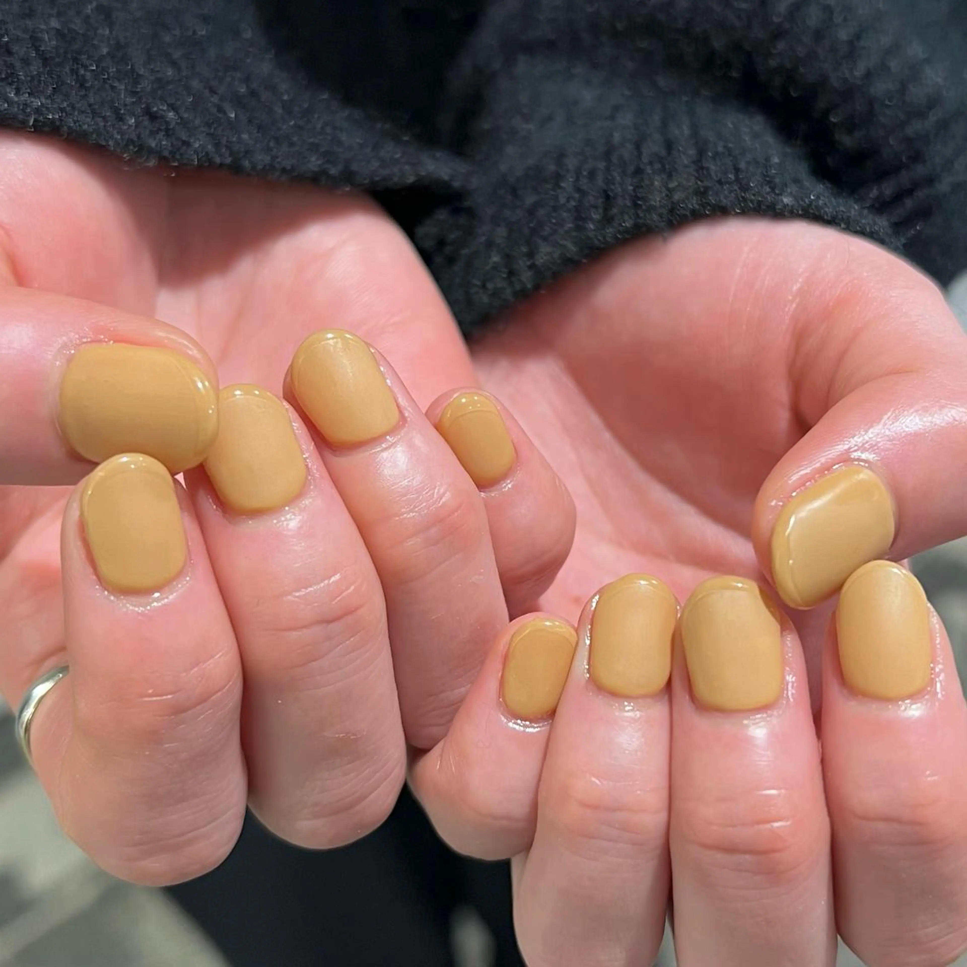 ネイル フレンチネイル マットネイル 持ち込み Nico所属・Nico🌛 Karenのネイルデザイン