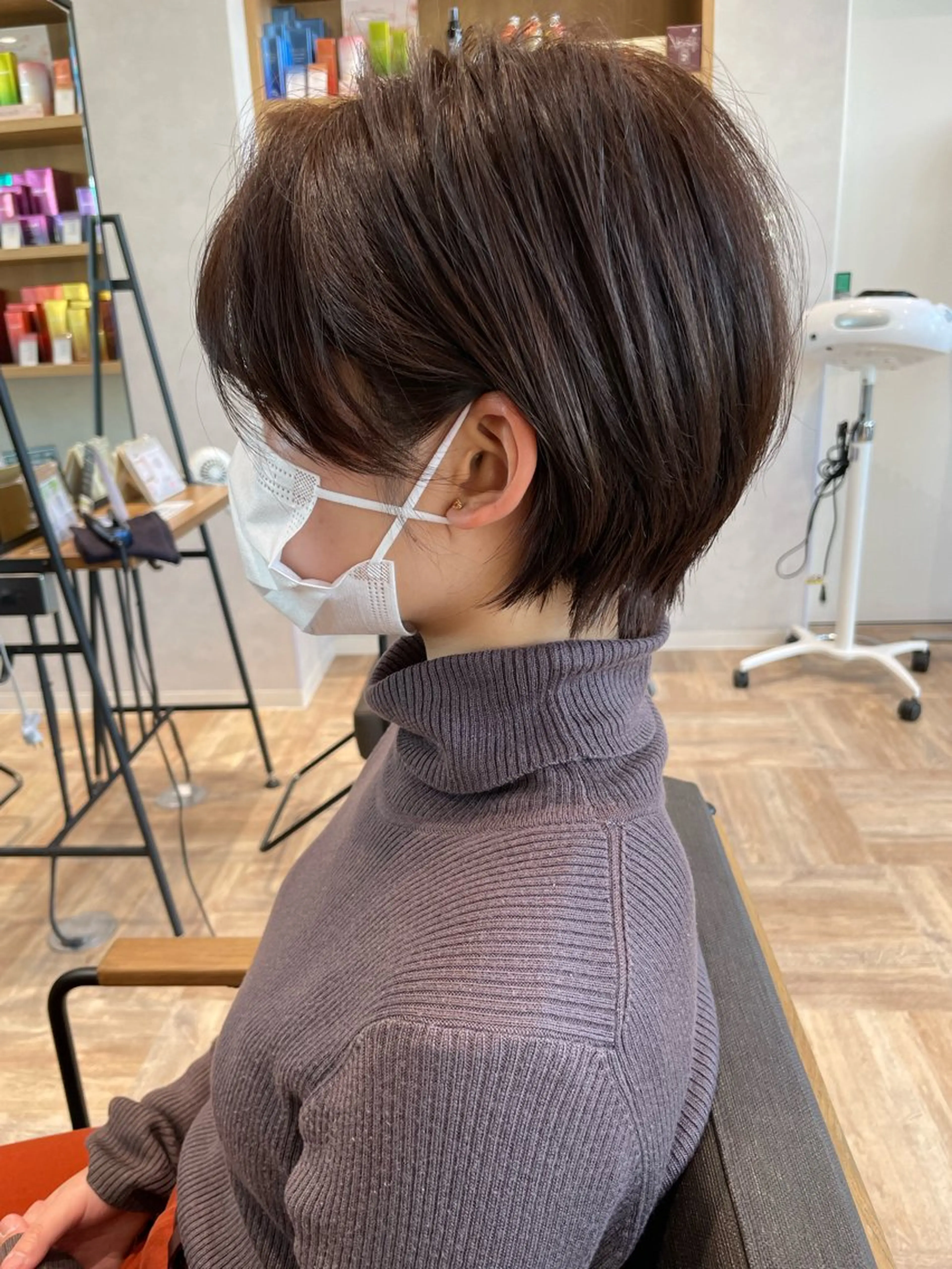 ショート ショートヘア カット ヘアカラー 田中 洸樹のヘアスタイル
