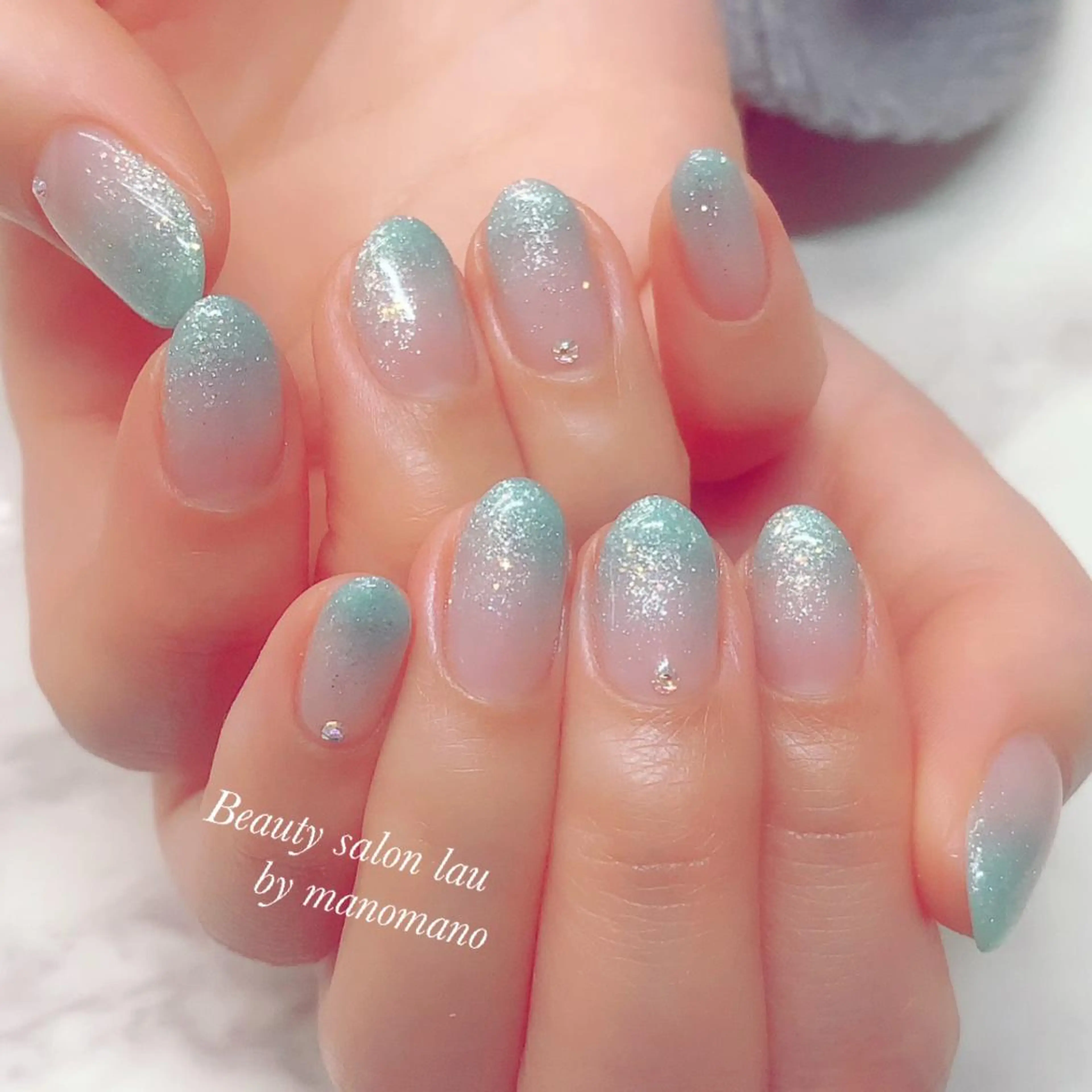 ネイル ハンドネイル ラウバイマノマノ なかざとのネイルデザイン