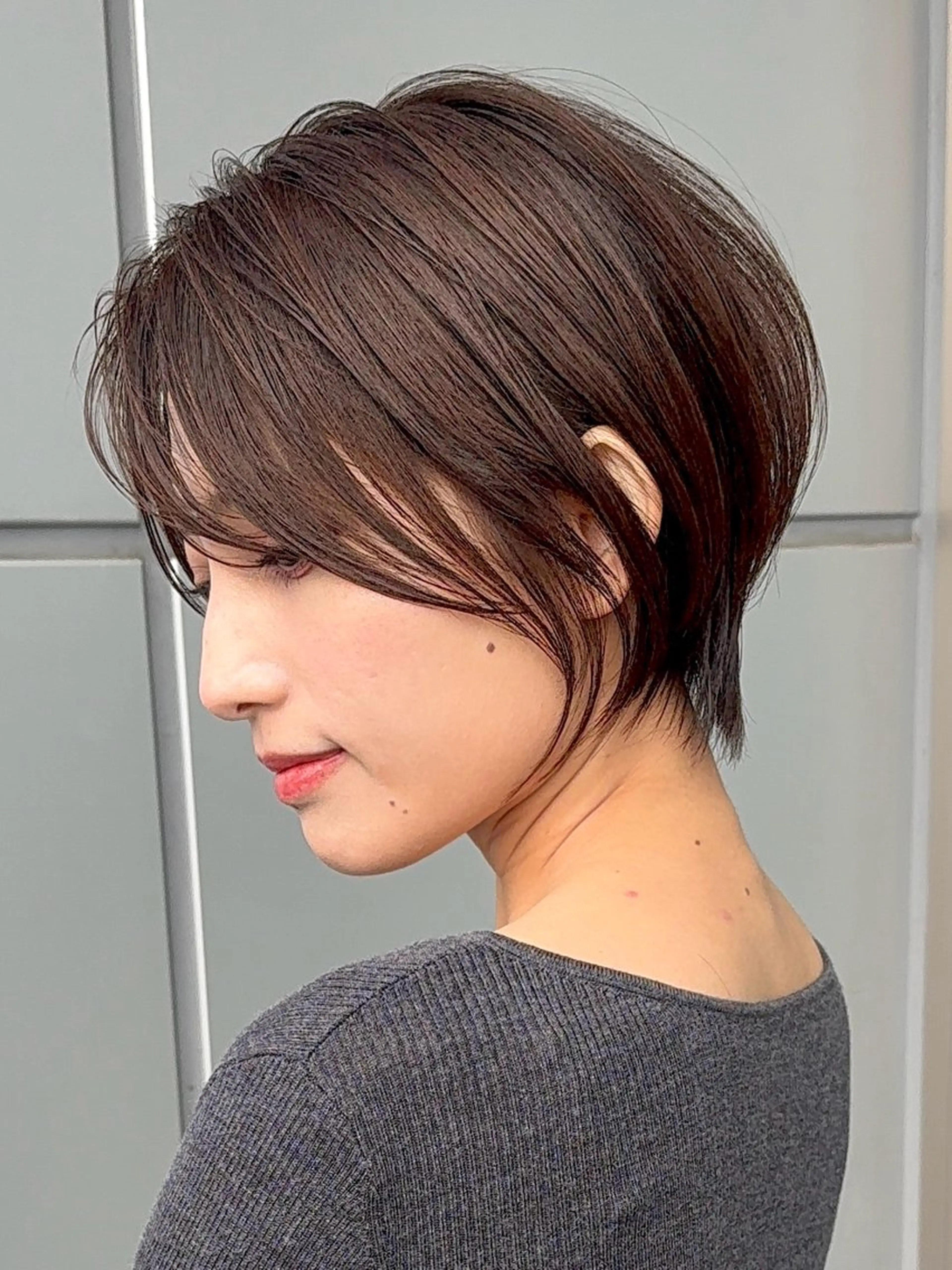 ショート カット トリートメント 髪質改善カラー ショートボブ専門のヘアスタイル
