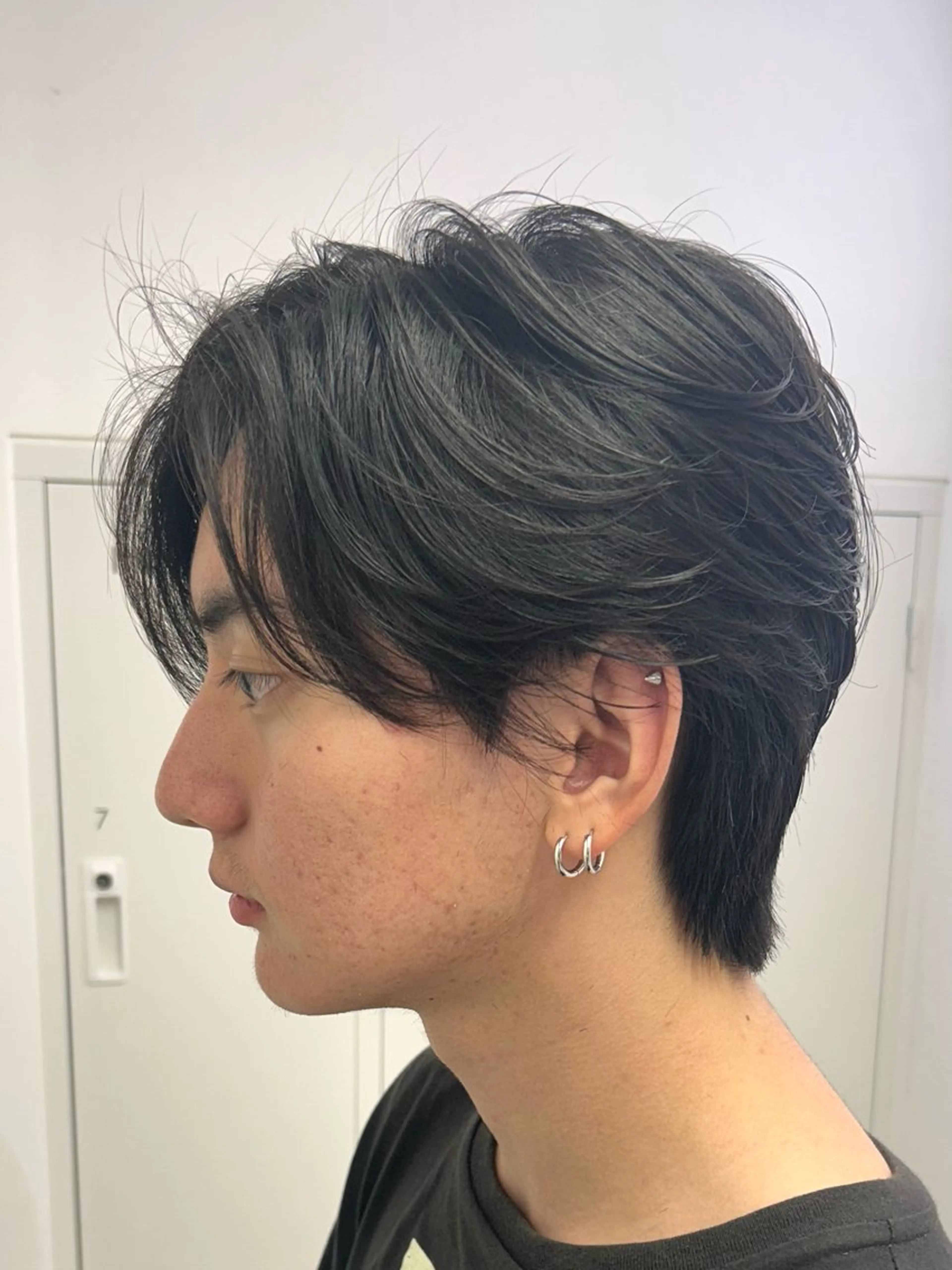 ミディアム パーマ メンズ カット パーマ ♠️メンズ特化／ 社 由樹♠️のヘアスタイル