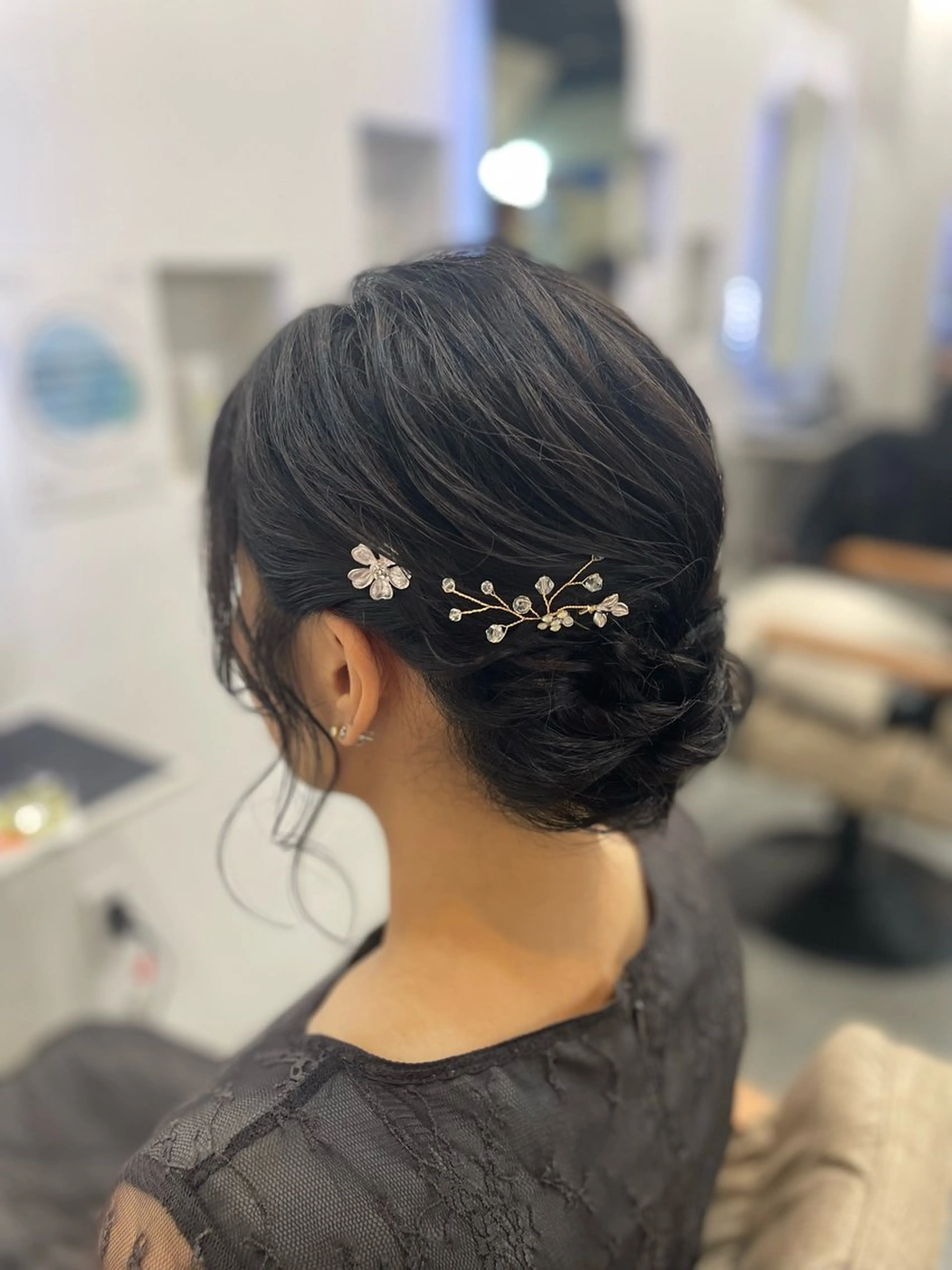 ヘアアレンジ 結婚式・ブライダル ヘアセット ナチュラル🌿垢抜け 福澤ゆきあのヘアスタイル
