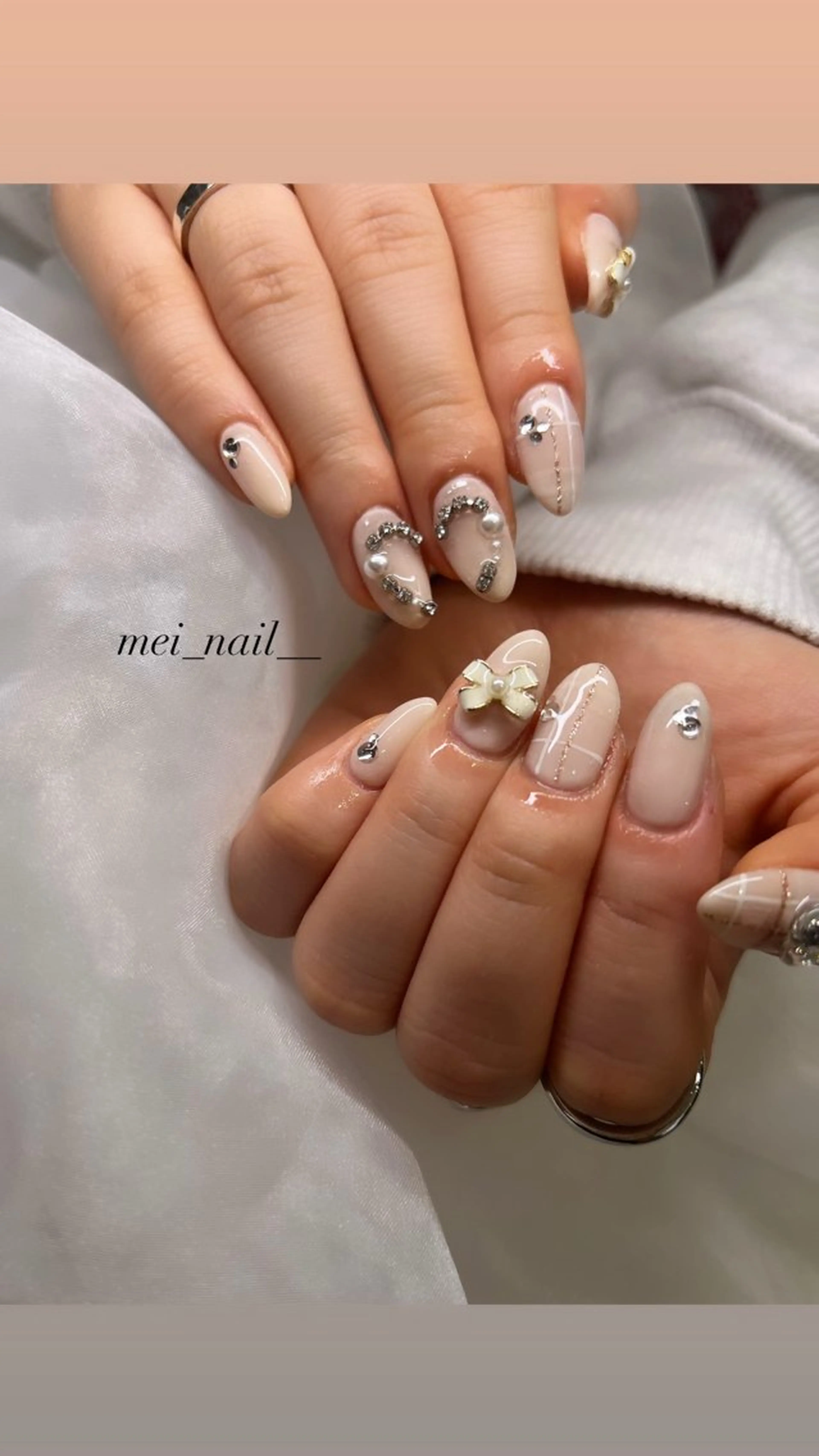 ネイル ハンドネイル est nail所属・永山 芽生子のネイルデザイン