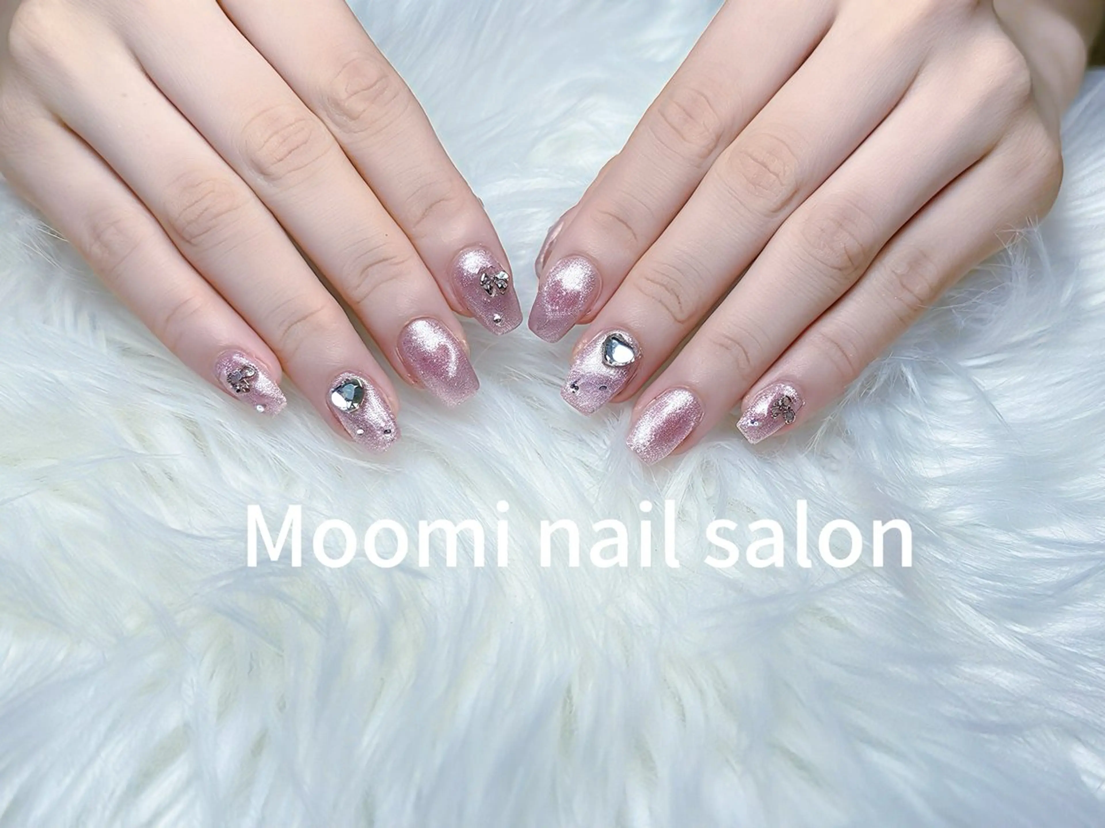 ロング ハンドネイル Moomi あずりのネイルデザイン