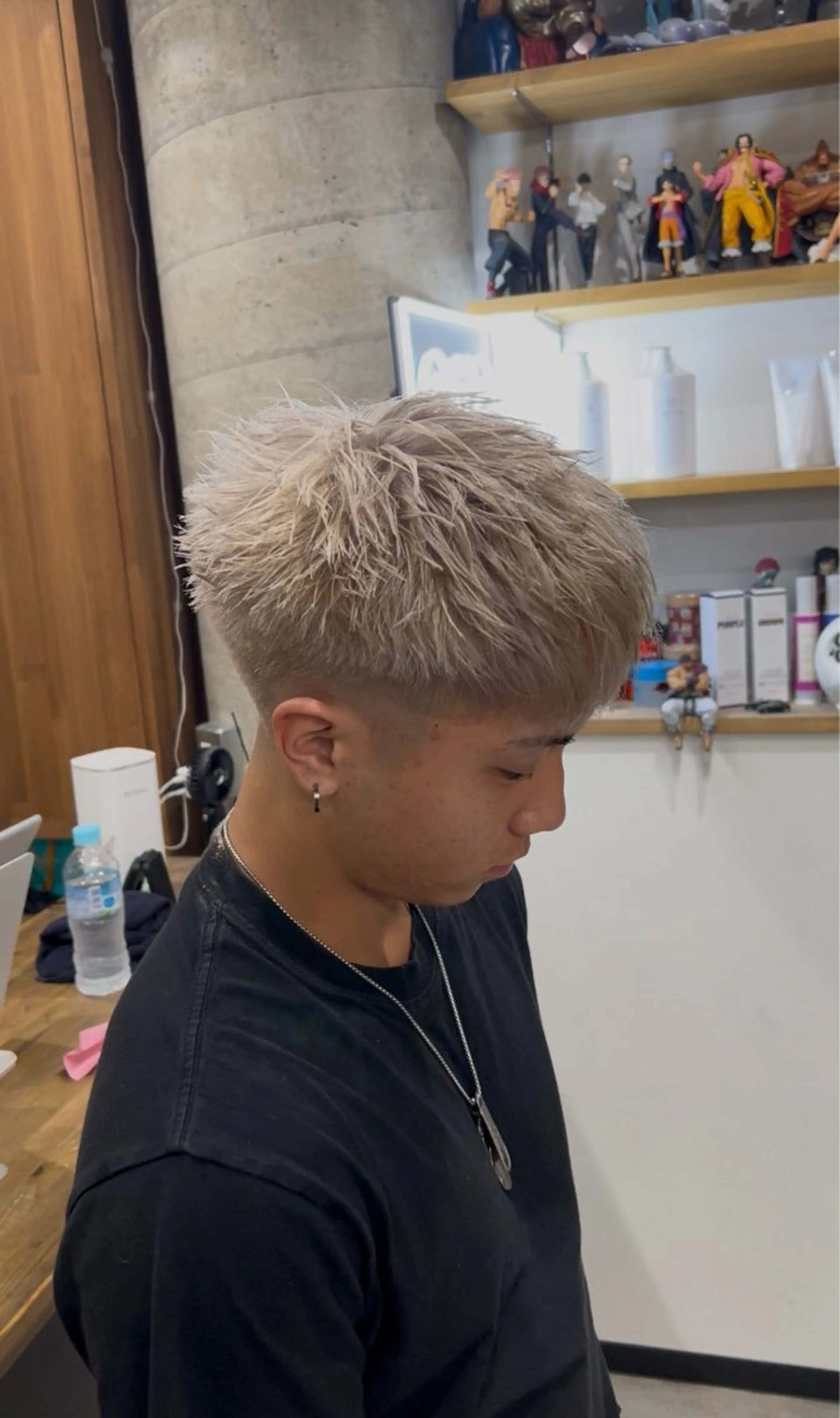 ショート カット ヘアカラー era本店所属・笹尾 陸/era本店 メンズ短髪系美容師のヘアスタイル