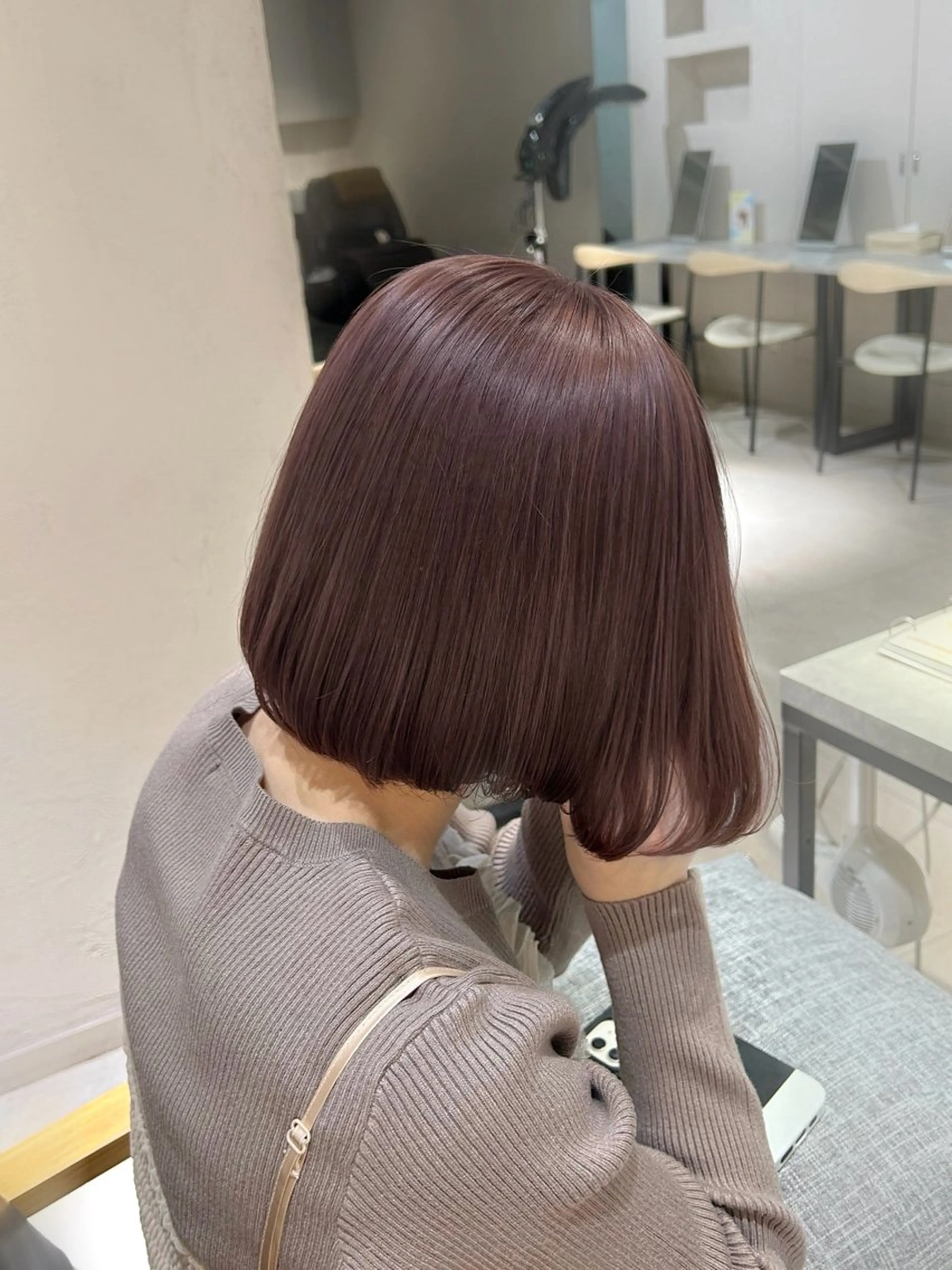 ショート ボブ ミディアムヘア Chifumiのヘアスタイル